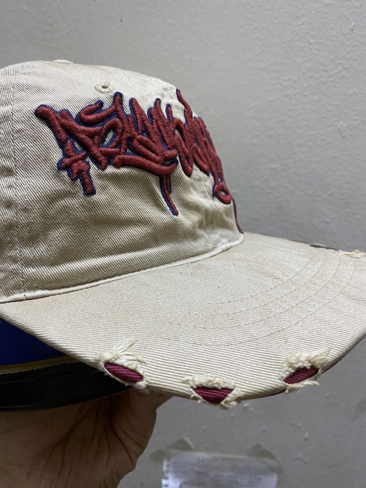 If Six Was Nine 2000s Distressed Gothic Hat Size ONE SIZE - 5 Thumbnail