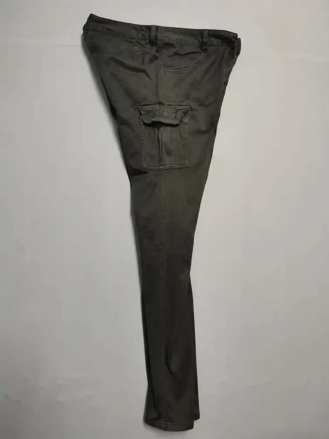 Japanese Brand Nicole White Tactical Multipocket Cargo Pants Size US 27 - 8 Thumbnail