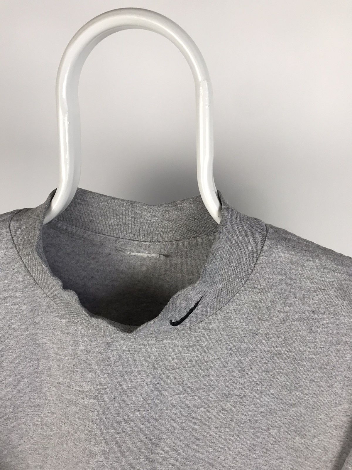 Nike × Vintage Vintage Nike Golf Turtleneck Sweatshirt Grey Y2K Size US L / EU 52-54 / 3 - 3 Thumbnail