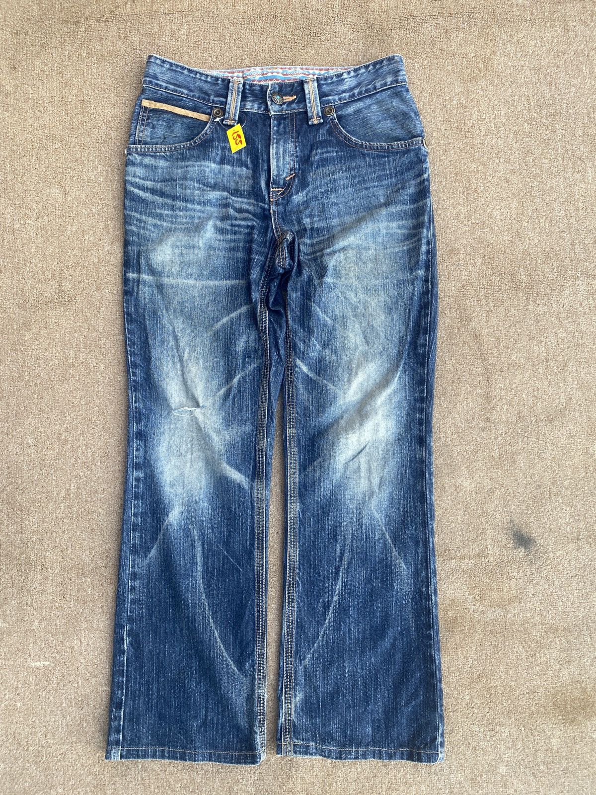 Edwin × PPFM Vintage edwin blue trip flare denim Size US 28 / EU 44 - 18 Thumbnail