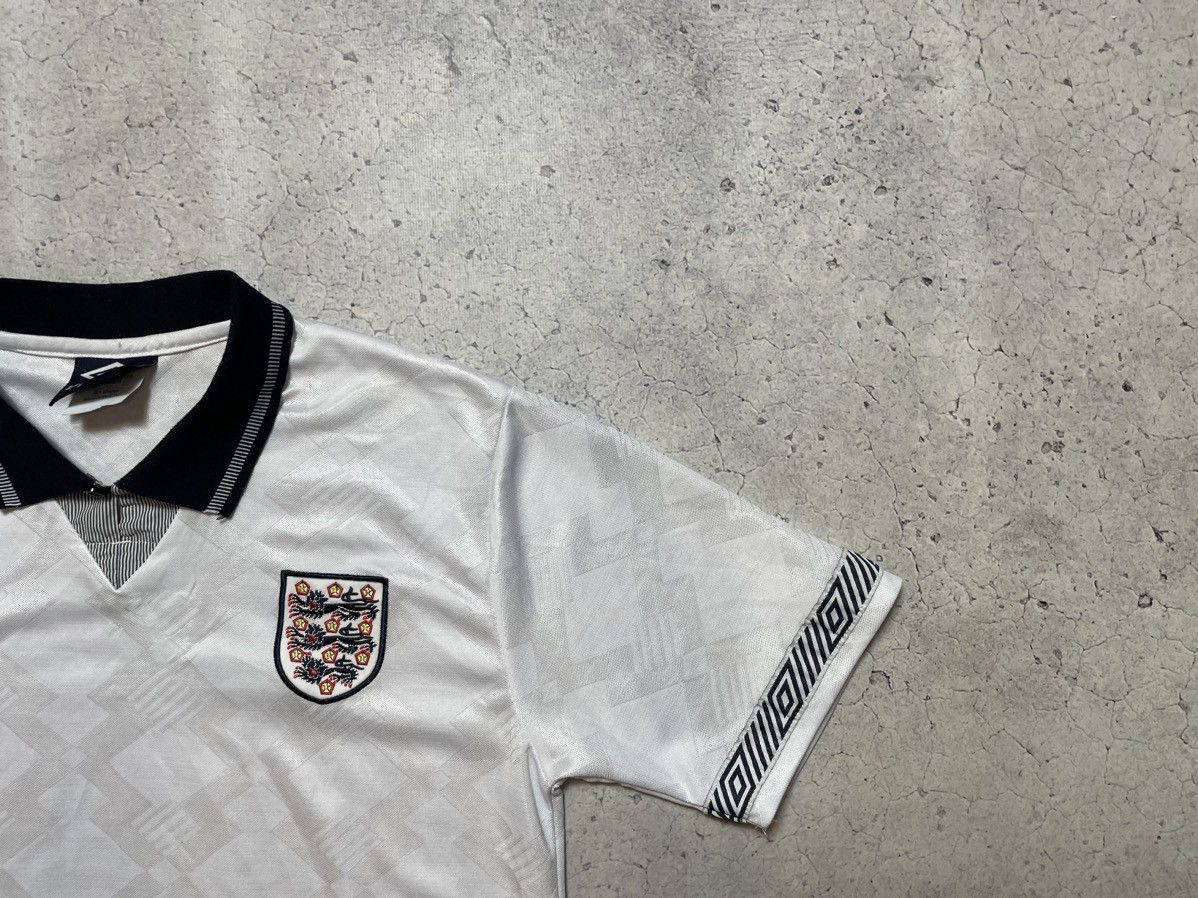 Umbro Vintage 90s Rare Football Jersey Umbro England National Team Size US M / EU 48-50 / 2 - 3 Thumbnail