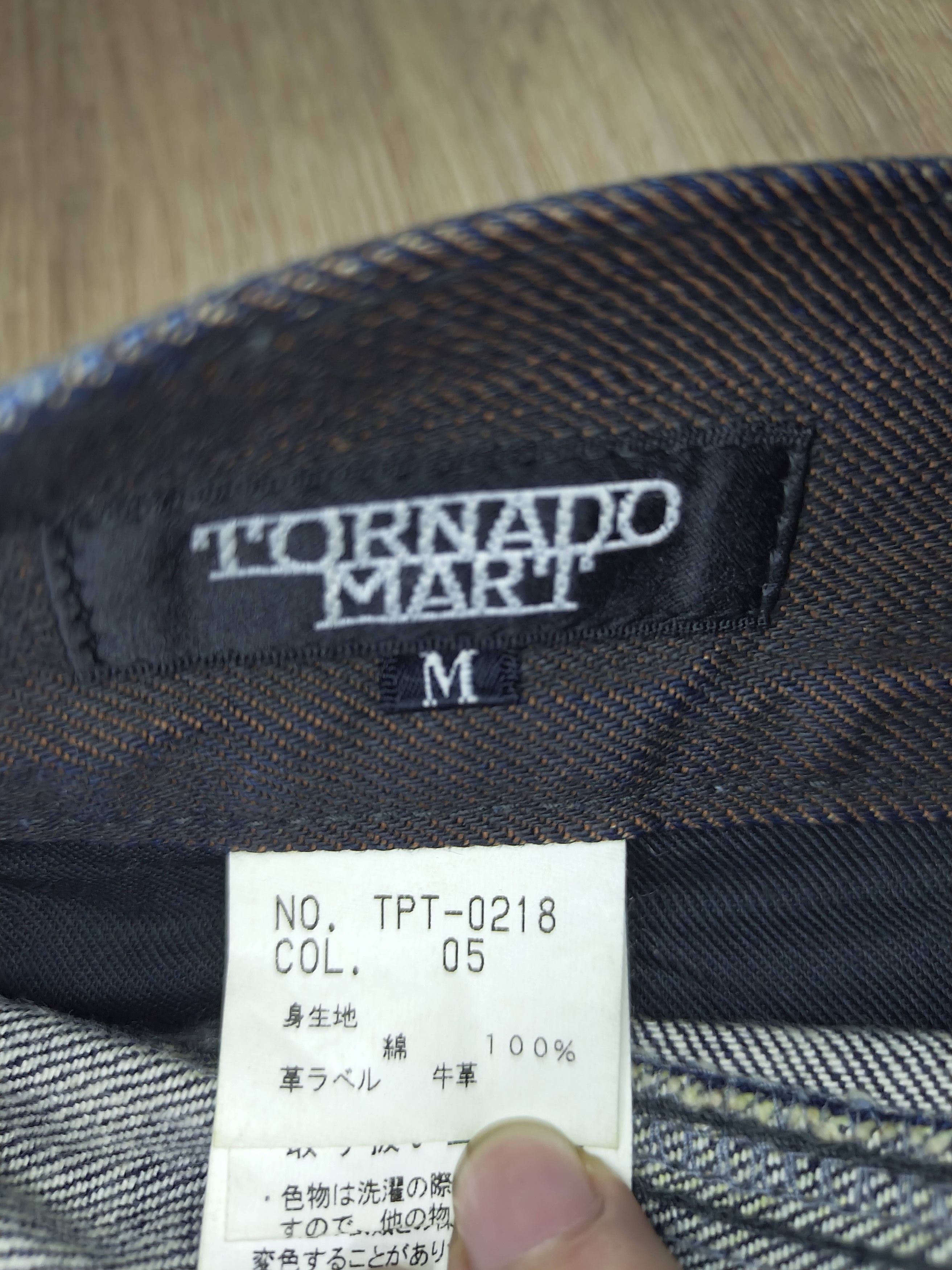 Tornado Mart Tornado Mart Shiny Foil Wash Jeans Size US 31 - 5 Thumbnail