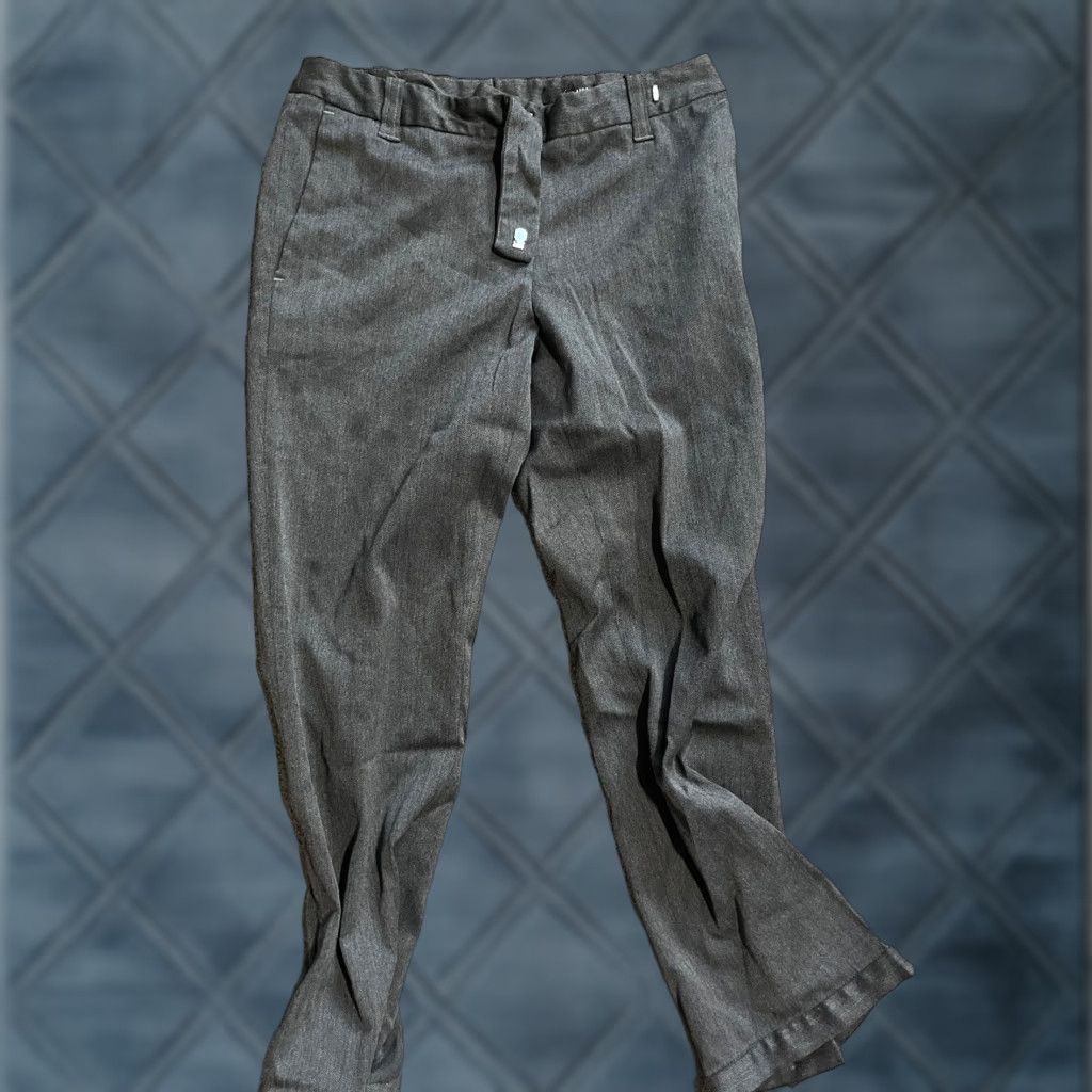 H&M VINTAGE H&M Dress Capri Pants Women 4 Gray Capris Cropped Pants Womens Size 27" / US 4 / IT 40 - 1 Thumbnail