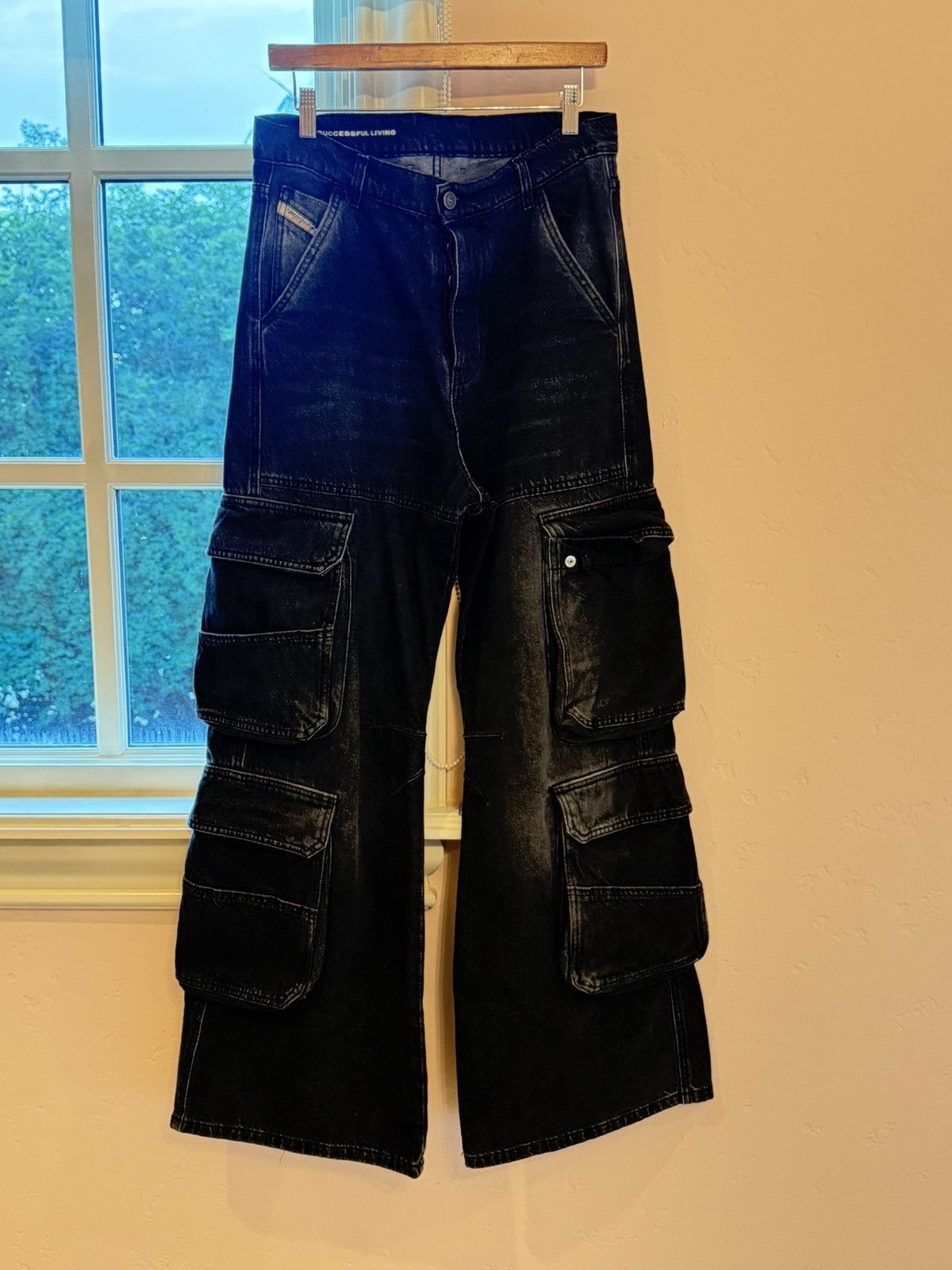 Diesel Diesel D-rise Cargo Denim Size US 30 / EU 46 - 2 Thumbnail