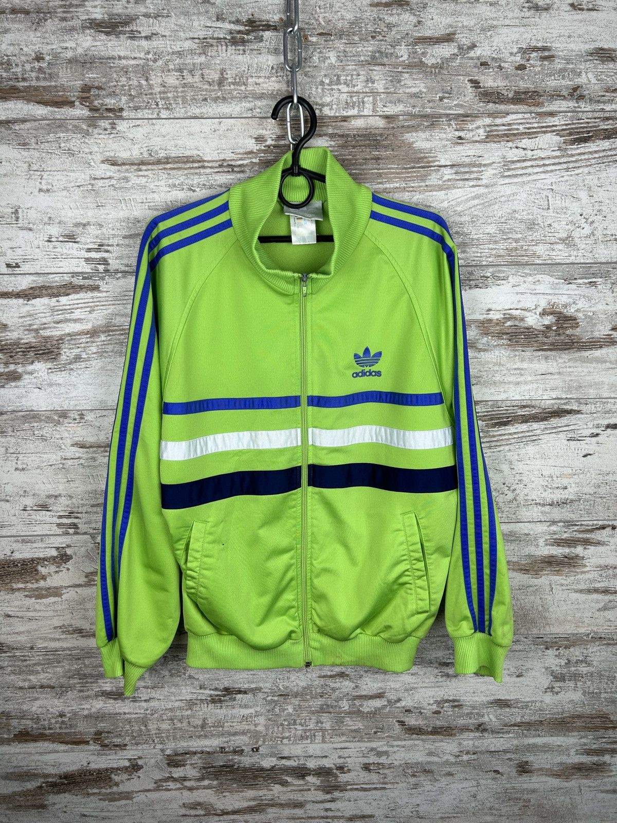 Adidas Mens Vintage Adidas Olympic 90s track jacket stripes rare