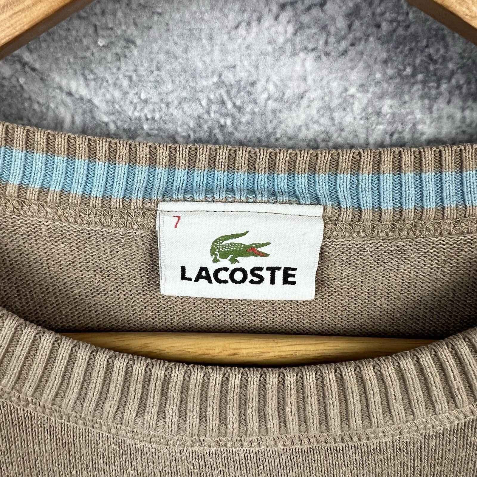 Lacoste Lacoste Sweater Men's Size 7 Long Sleeve Size US L / EU 52-54 / 3 - 2 Thumbnail