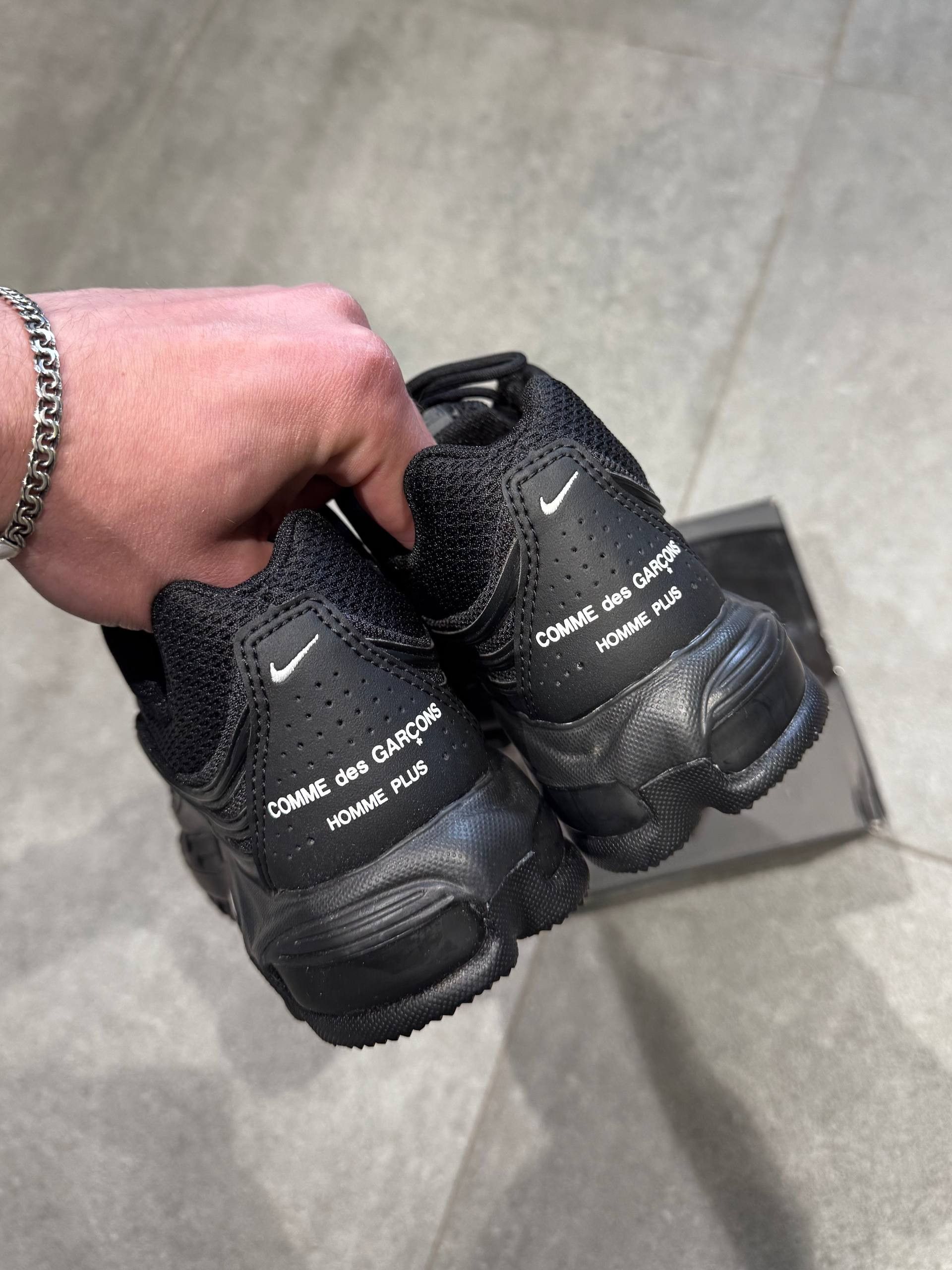 Comme des Garcons × Nike Nike x Comme des Garcons AIR MAX TL 2.5 SP PLUS BLACK Size US 5.5 / IT 35.5 - 9 Thumbnail