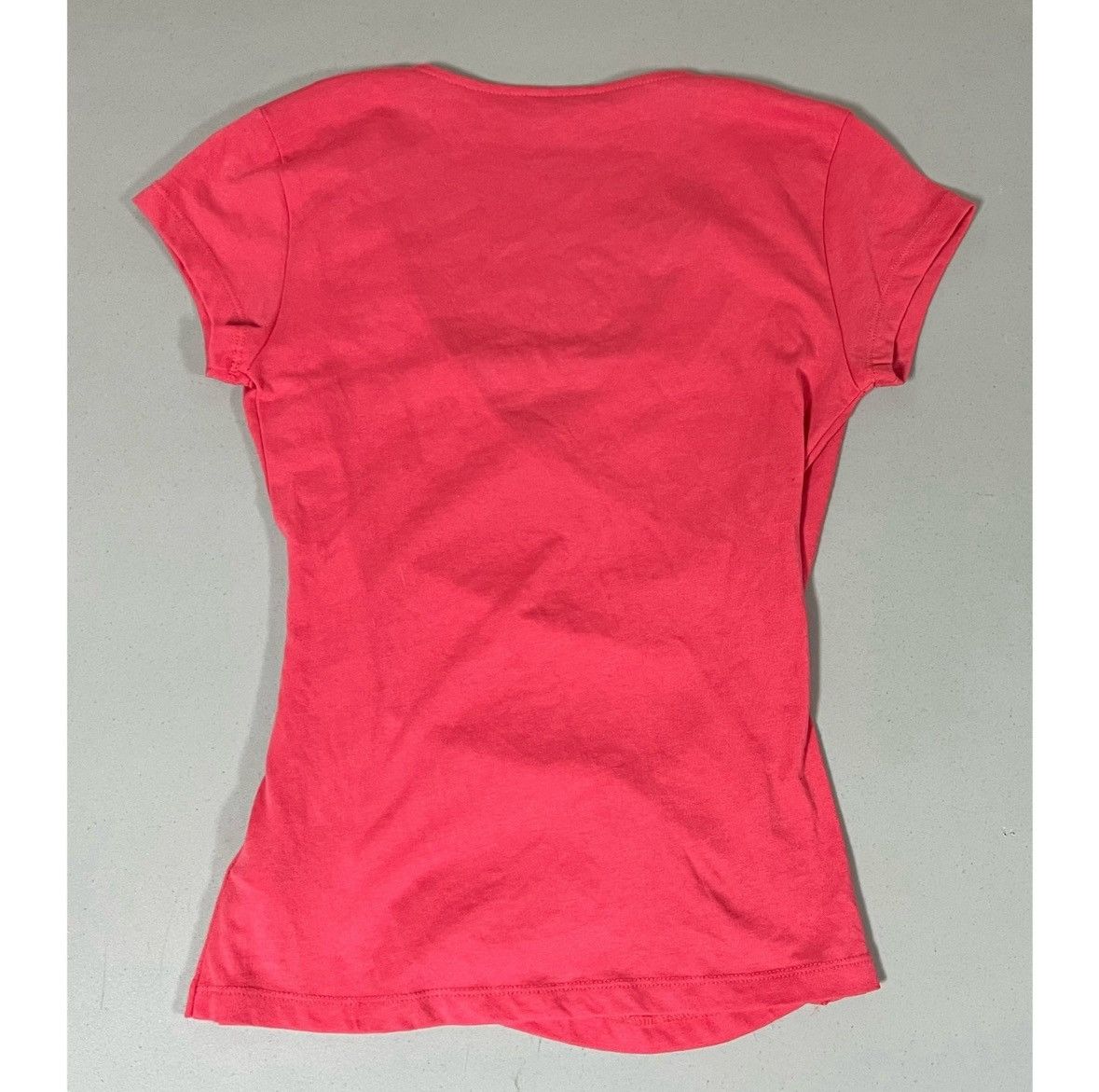 Guess Guess Pink V-Neck Button Wrap Tee Shirt Top Blouse Size S 🌺✨ Size S / US 4 / IT 40 - 3 Thumbnail