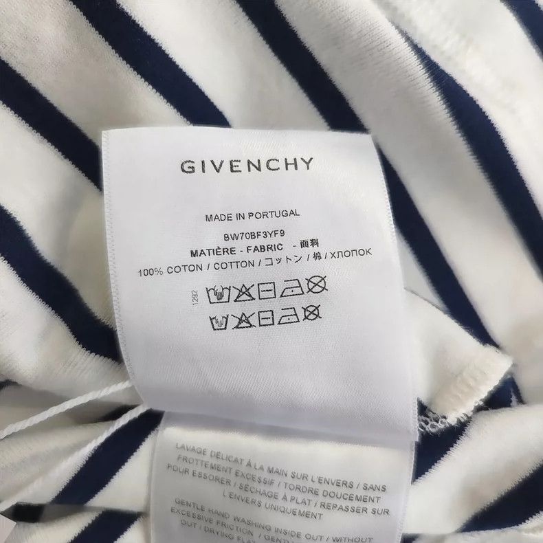 Givenchy Givenchy Striped Short Sleeve Shirt Size US M / EU 48-50 / 2 - 6 Thumbnail
