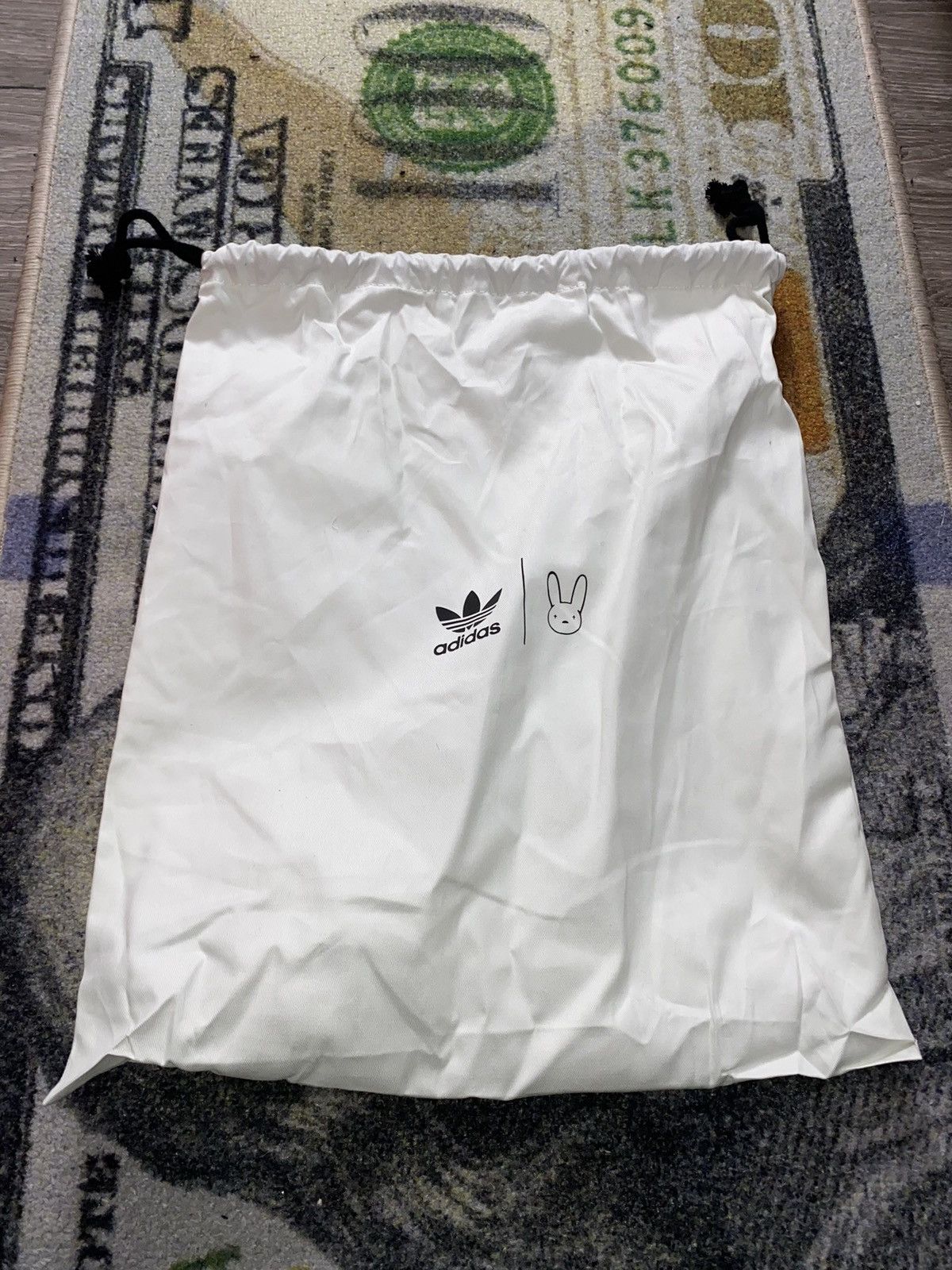 Adidas Adidas Bad Bunny Drawstring Shoe Dust Bag Size ONE SIZE - 1 Thumbnail
