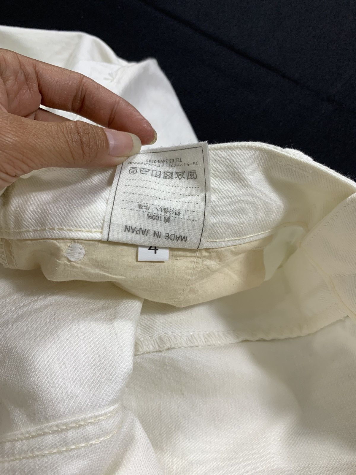 Orslow Japanese 45Rpm White pants jeans Size US 29 - 5 Thumbnail