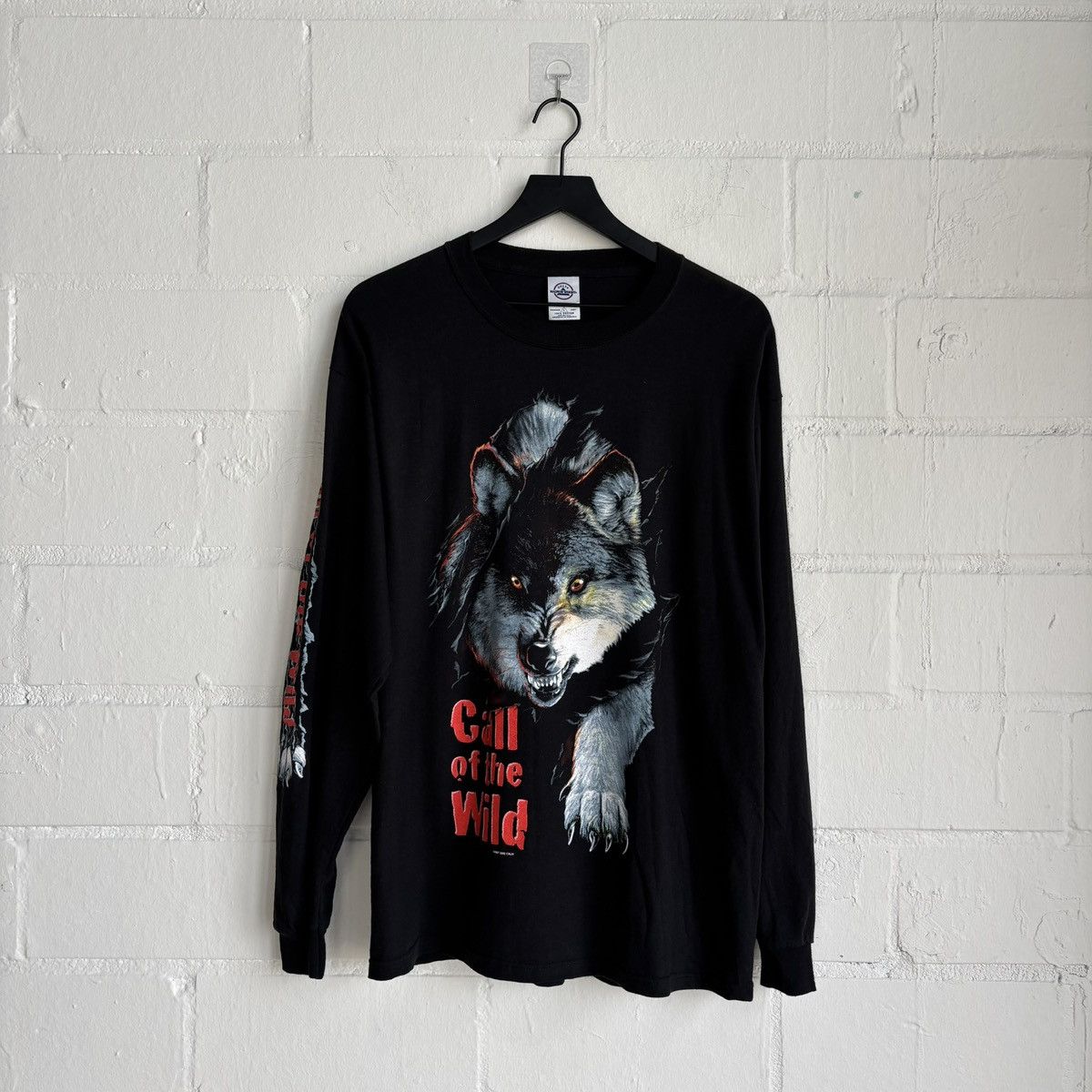 Vintage Vintage Call of the Wild Longsleeve Size US L / EU 52-54 / 3 - 1 Thumbnail