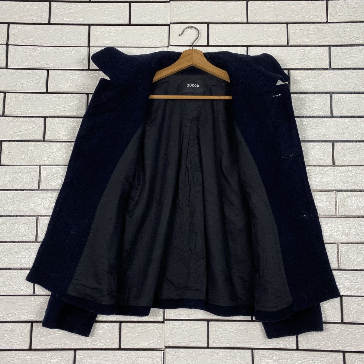 Issey Miyake Avant Garde Wool Button Jacket Runway Zucca Japan Size US L / EU 52-54 / 3 - 14 Thumbnail