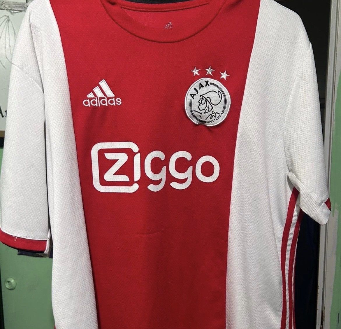 Adidas 2012 Ajax Jersey 2XL slim fit Size US XXL / EU 58 / 5 - 1 Preview