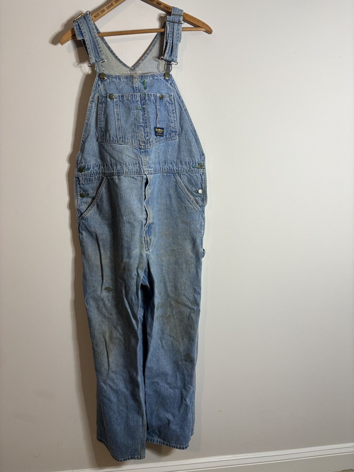 Oshkosh Vintage Oshkosh Denim Overalls Workwear 36x30 Size US 36 / EU 52 - 2 Thumbnail
