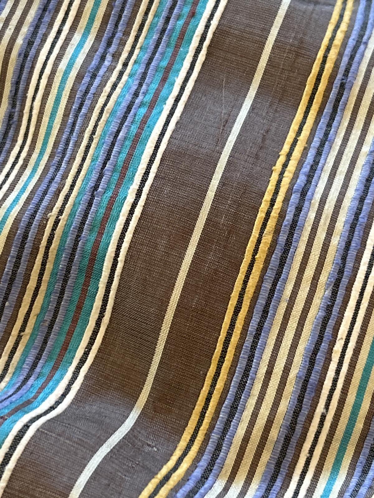 Designer Akris Punto Dress Sz 10 Multi-Color Striped Sleeveless Silk Size L / US 10 / IT 46 - 5 Thumbnail
