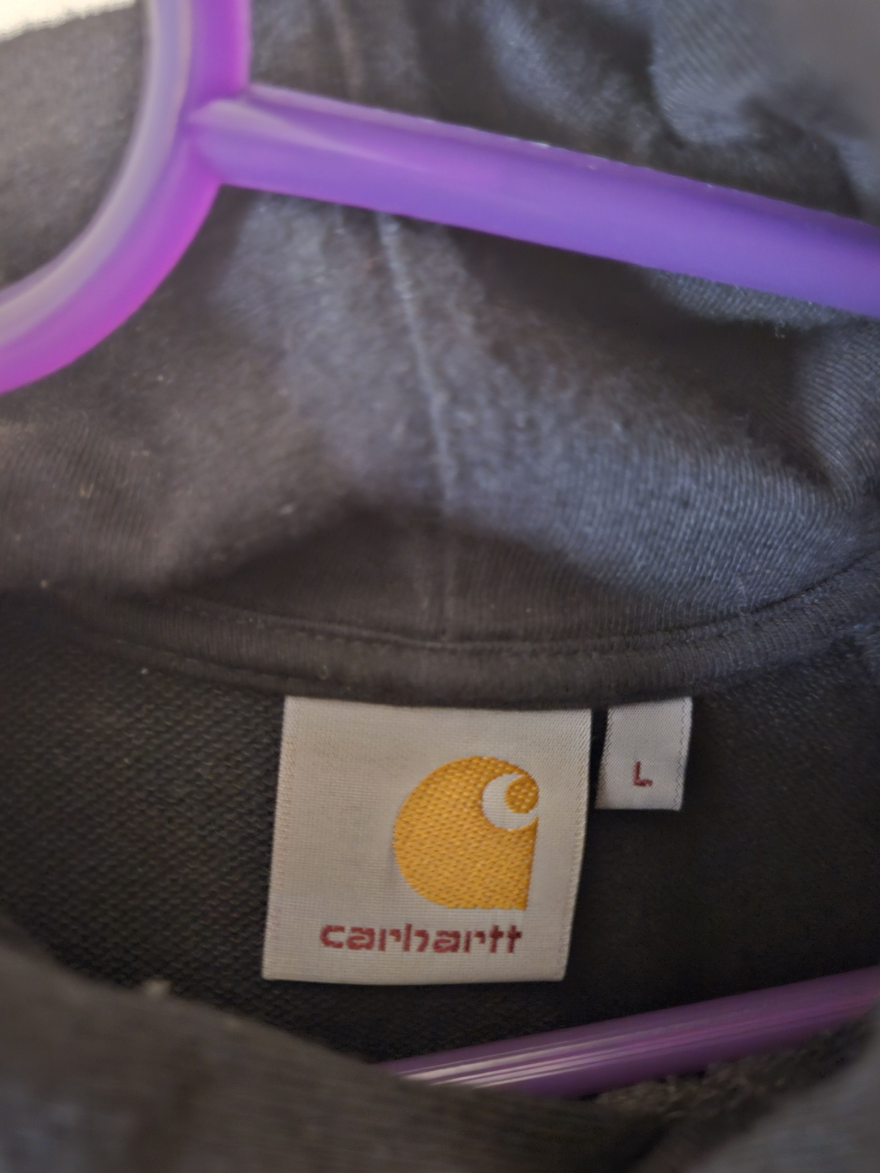 Carhartt Black Pullover Hoodie Size US L / EU 52-54 / 3 - 3 Thumbnail