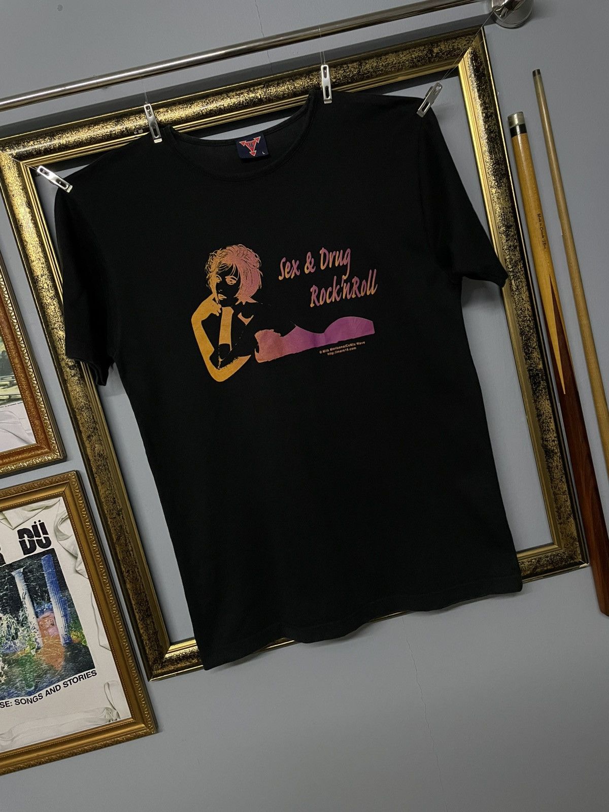 Hysteric Glamour Vintage 90s Japan Designer Mars 16 Sex & Drug RocknRoll Tee Size US S / EU 44-46 / 1 - 2 Thumbnail