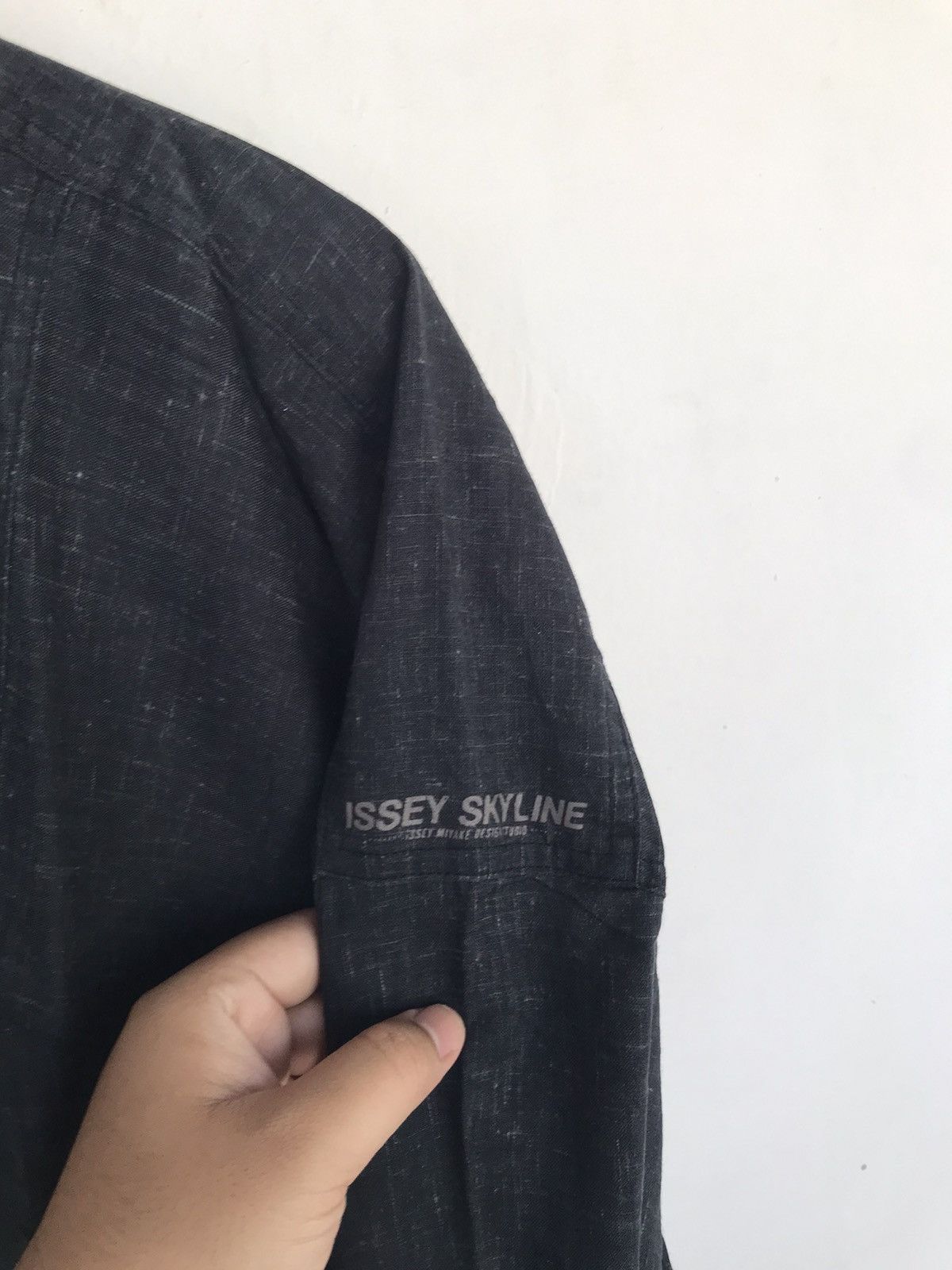 Issey Miyake × Japanese Brand × Vintage Vintage Issey Skyline Shirts Size US L / EU 52-54 / 3 - 5 Thumbnail