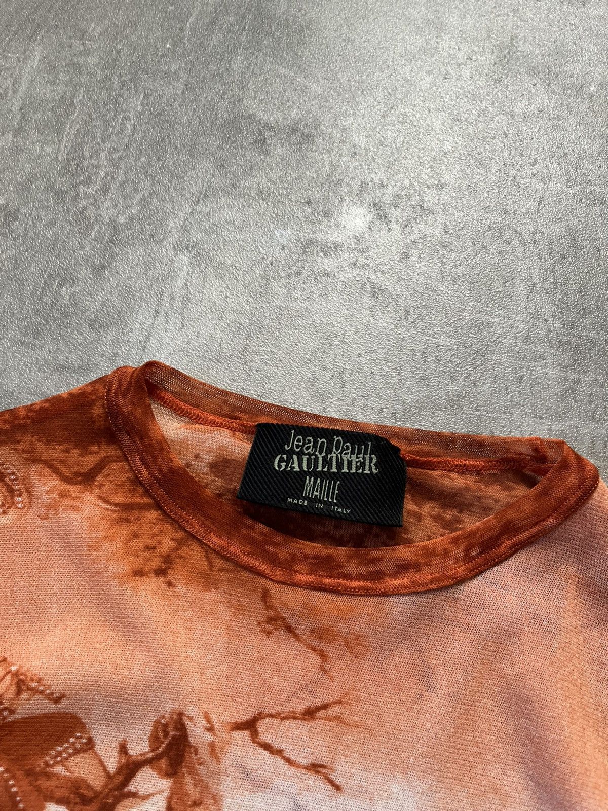 Jean Paul Gaultier Vintage Jean Paul Gaultier SS94 Krishna & the Gopis mesh l Size US S / EU 44-46 / 1 - 9 Thumbnail