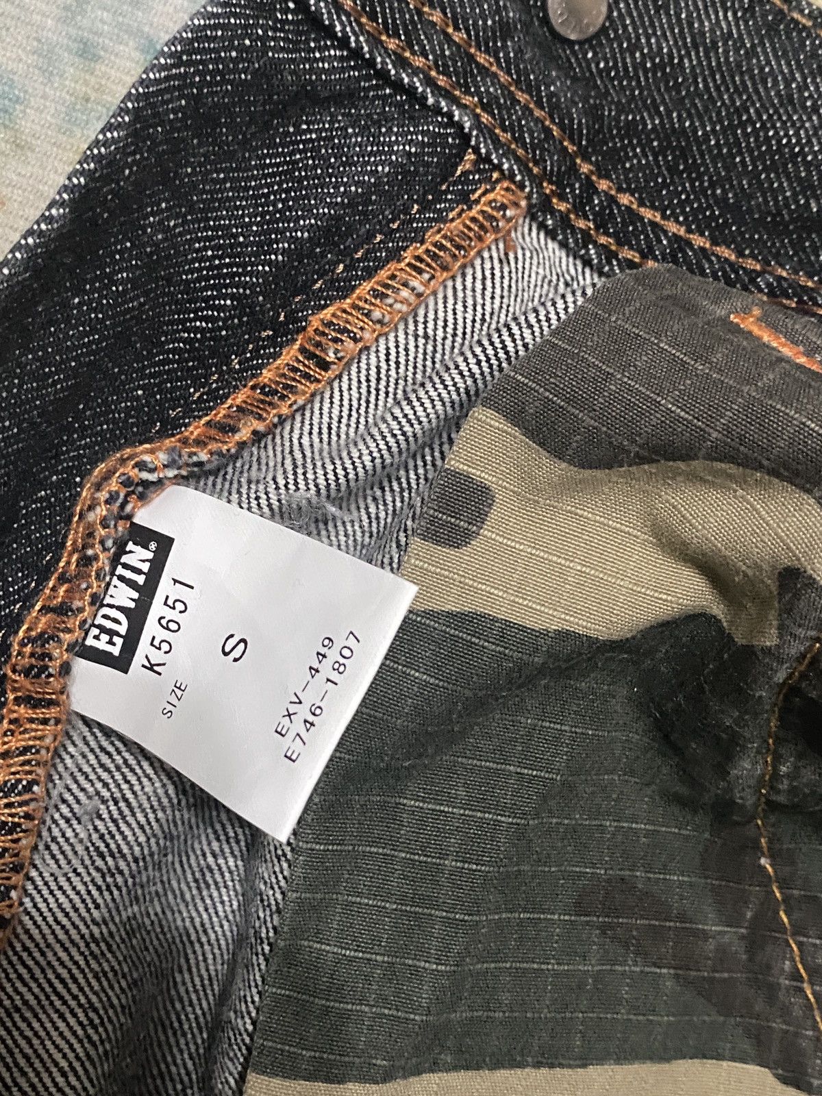 Edwin RARE💥 Stonewash vintage Edwin 505 Bushpant jeans Size US 29 - 15 Thumbnail