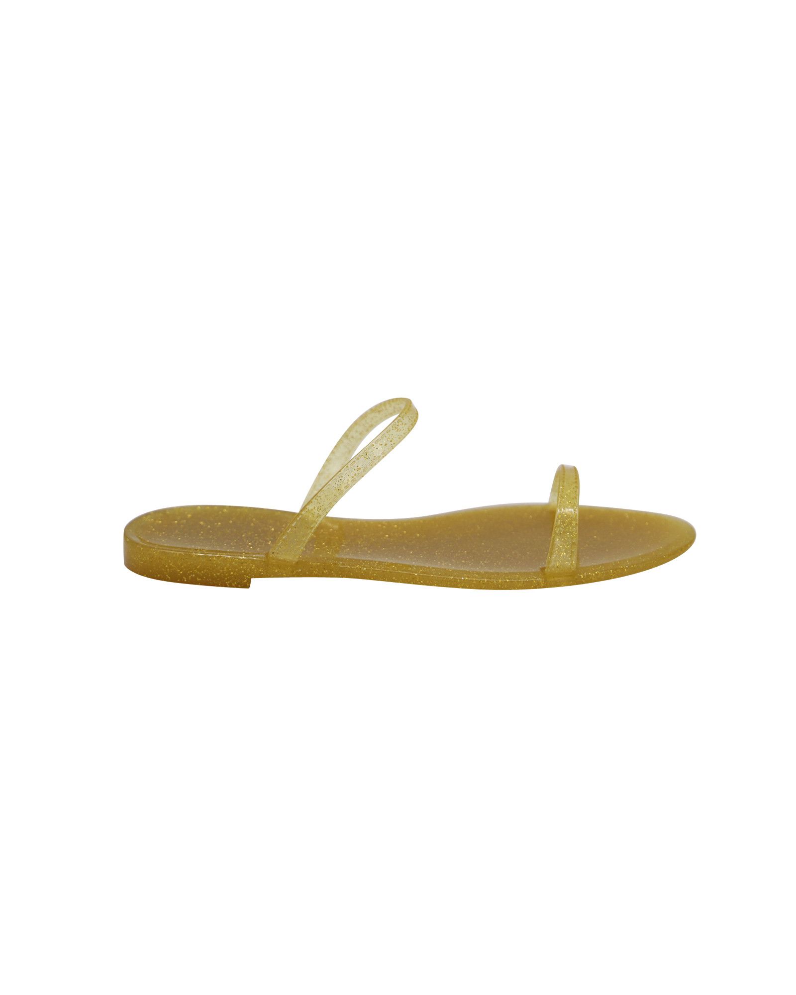 Stuart Weitzman Stuart Weitzman Sawyer Jelly Sandals in Yellow Rubber Size US 7.5 / IT 37.5 - 1 Thumbnail