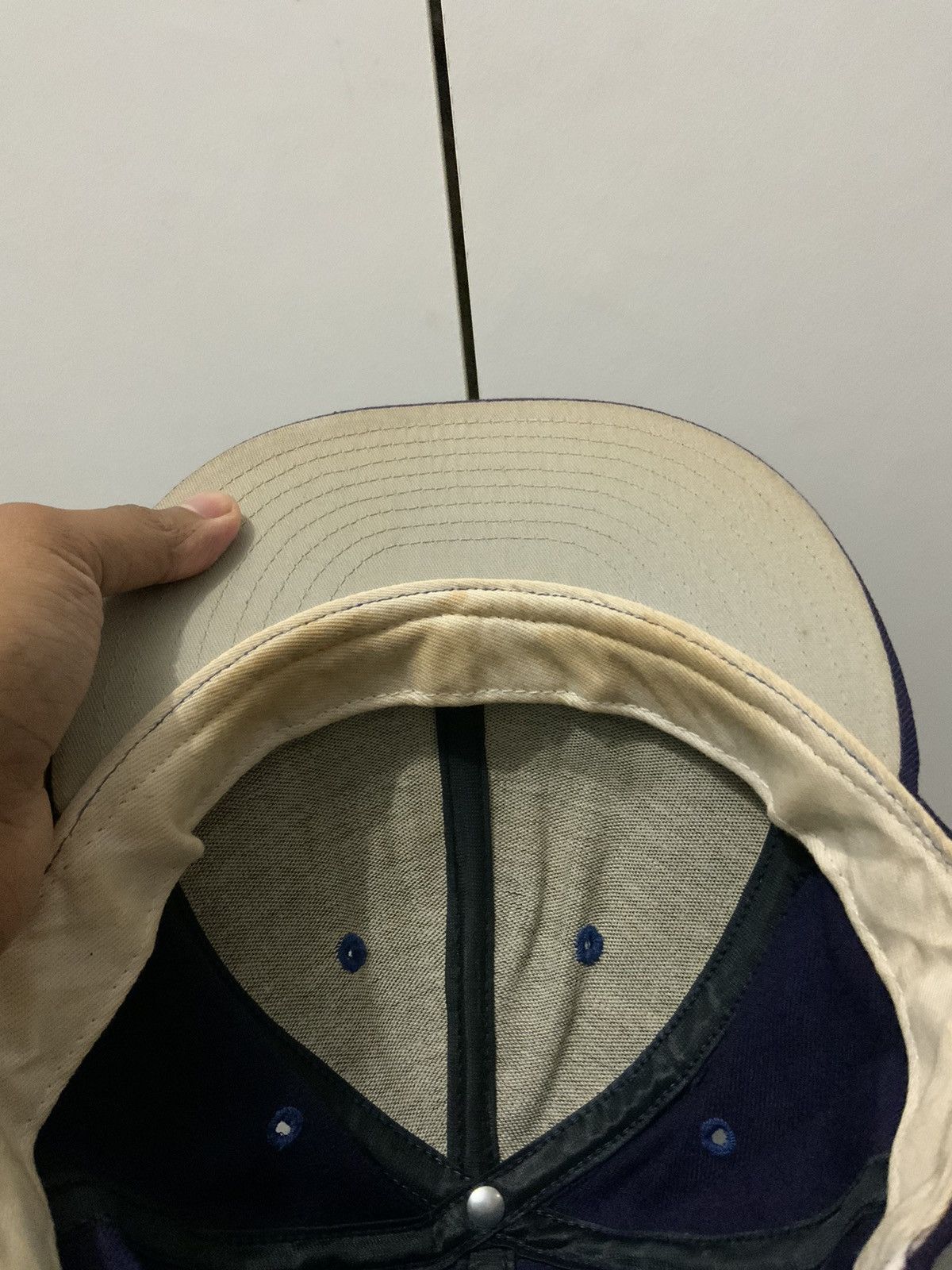 New Era Vintage New Era LA wool Fitted Hat Size ONE SIZE - 8 Thumbnail