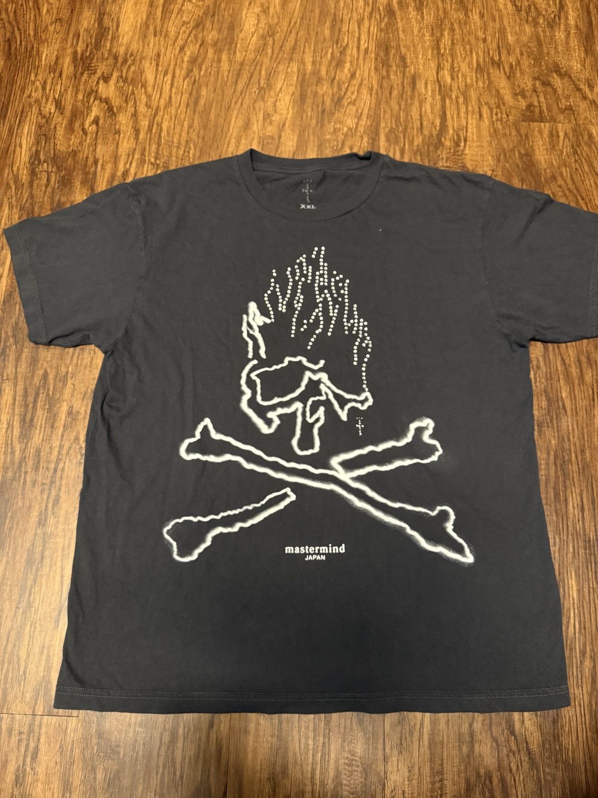 Other Cactus jack x Mastermind Japan Black T-Shirt Size US XXL / EU 58 / 5 - 1 Thumbnail