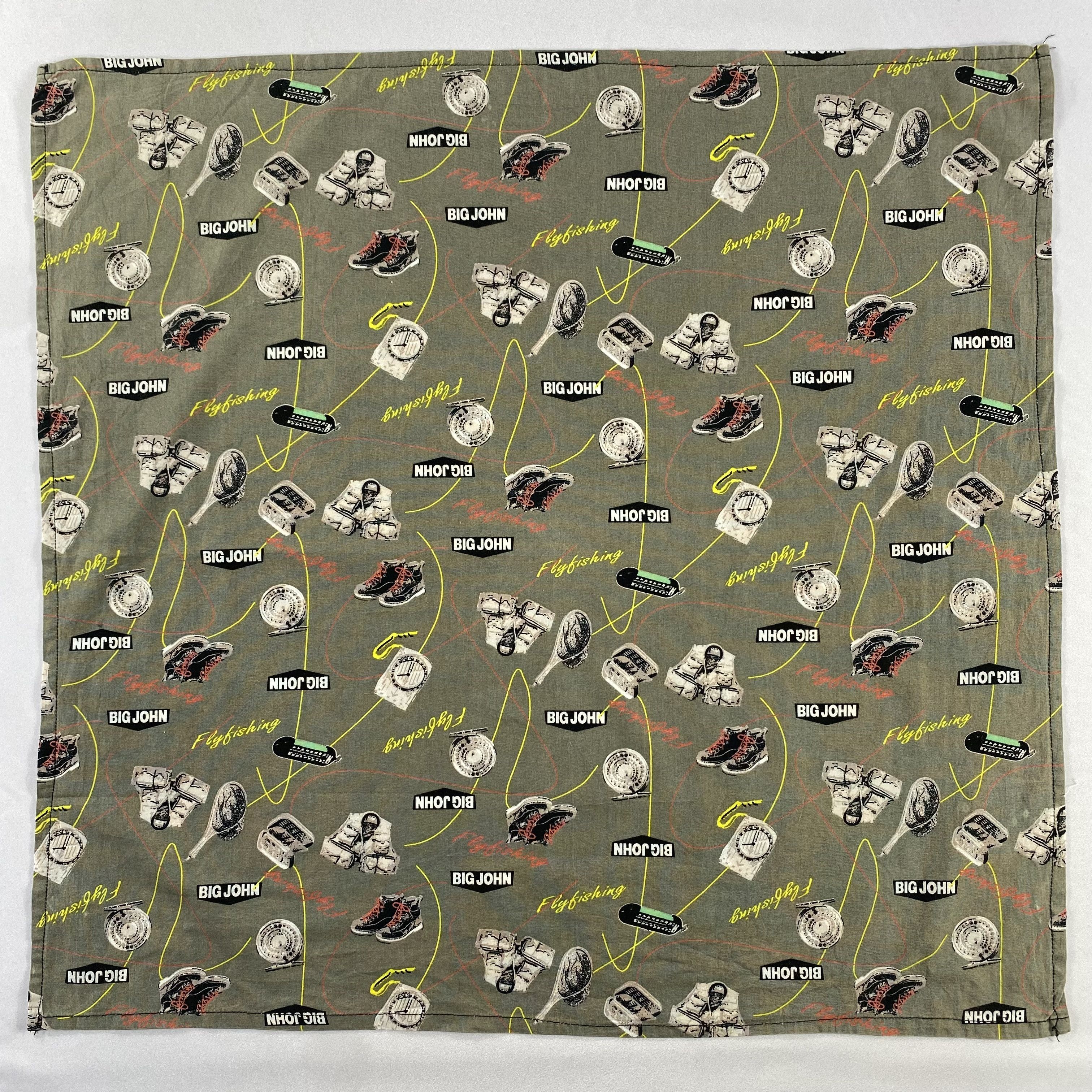 Big John × Vintage Big John Handkerchief / Neckerchief / Bandana-P816 Size ONE SIZE - 1 Thumbnail