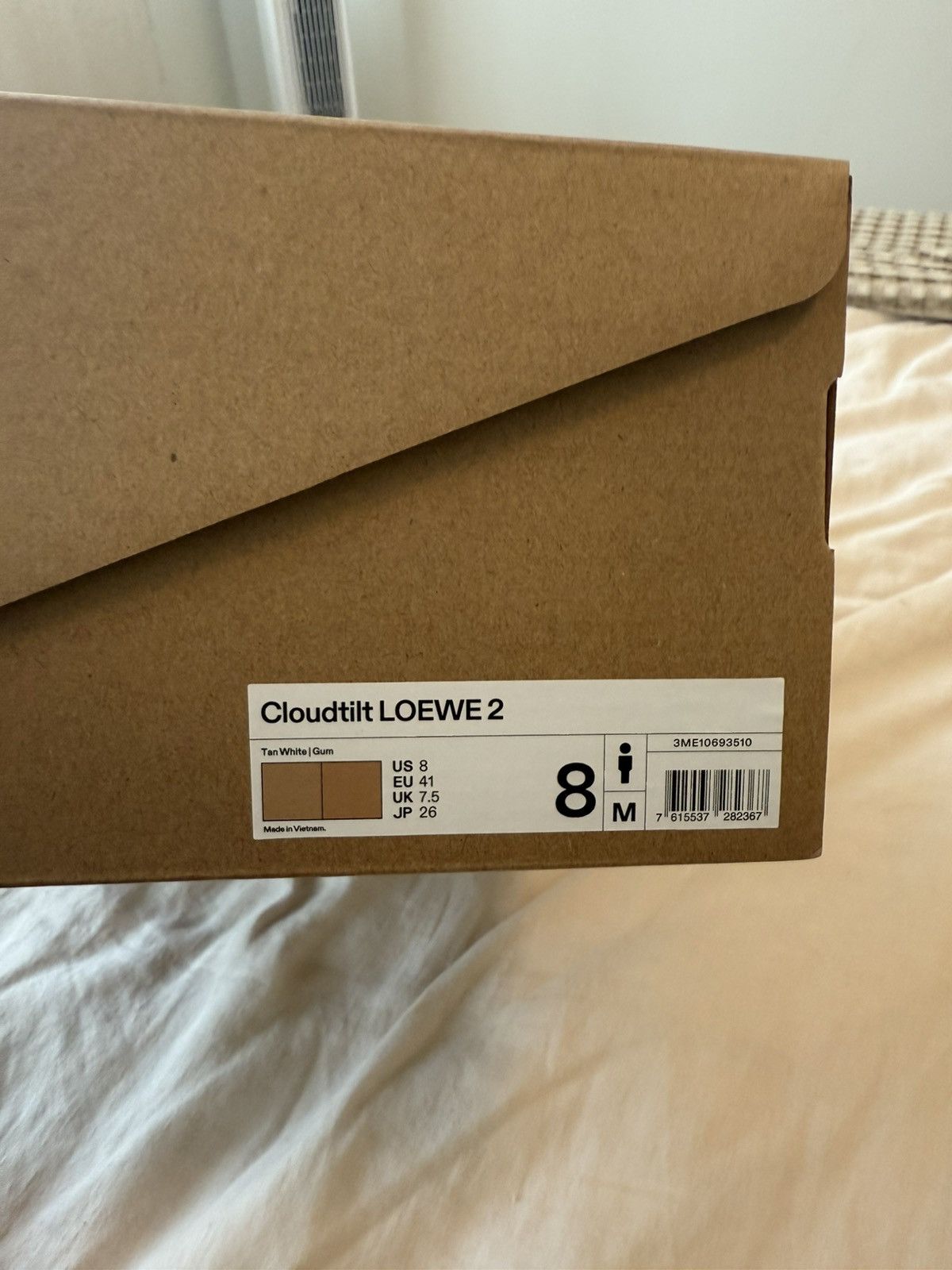 Loewe × On Cloudtilt LOEWE 2 Tan White/Gum Size US 8 / EU 41 - 6 Thumbnail