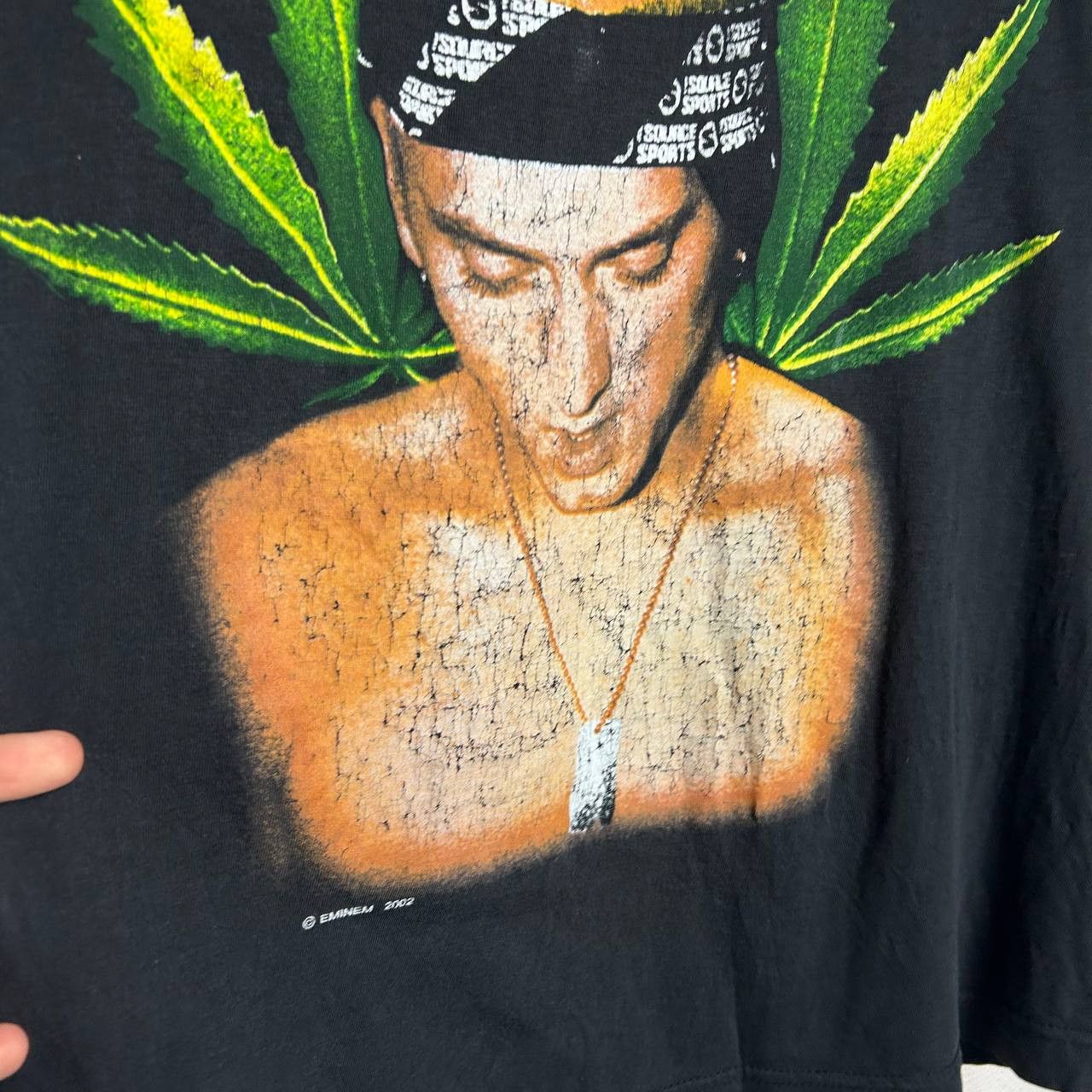 Eminem Vintage Eminem Big logo 2002 rap band tee Size US S / EU 44-46 / 1 - 4 Thumbnail