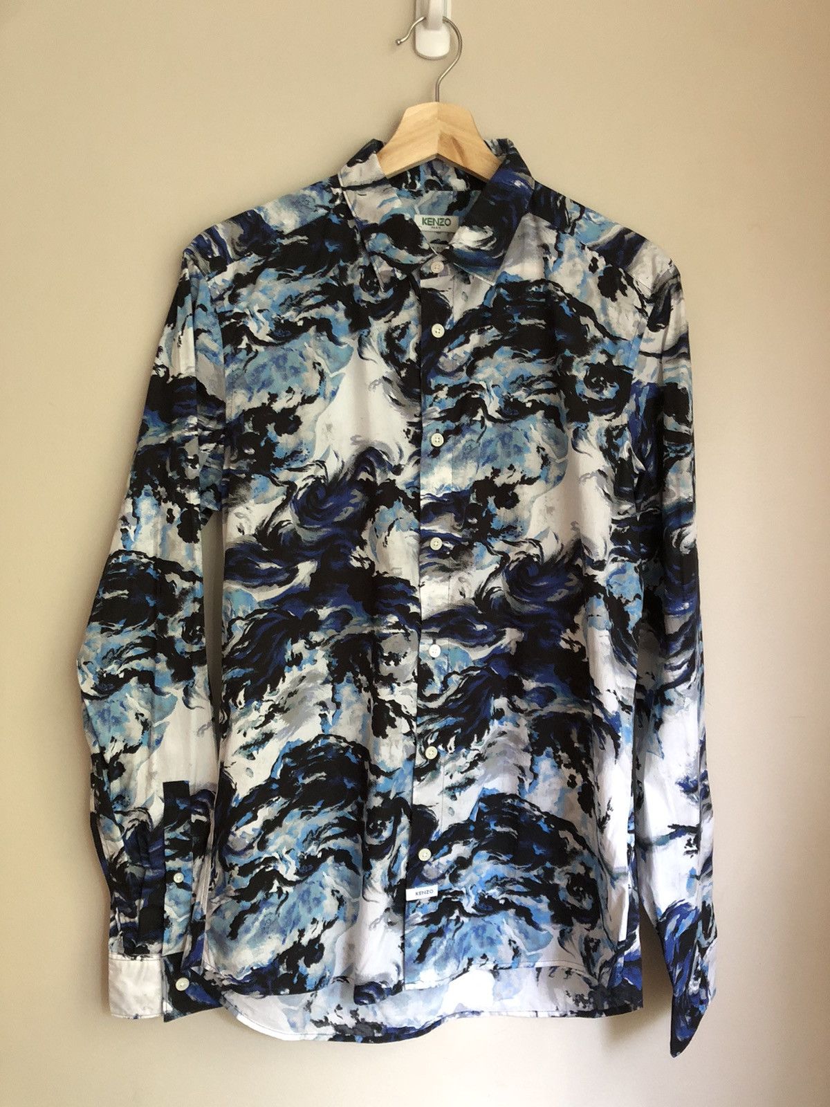 Kenzo Kenzo World Clouds Print Shirt Set Size US M / EU 48-50 / 2 - 14 Thumbnail
