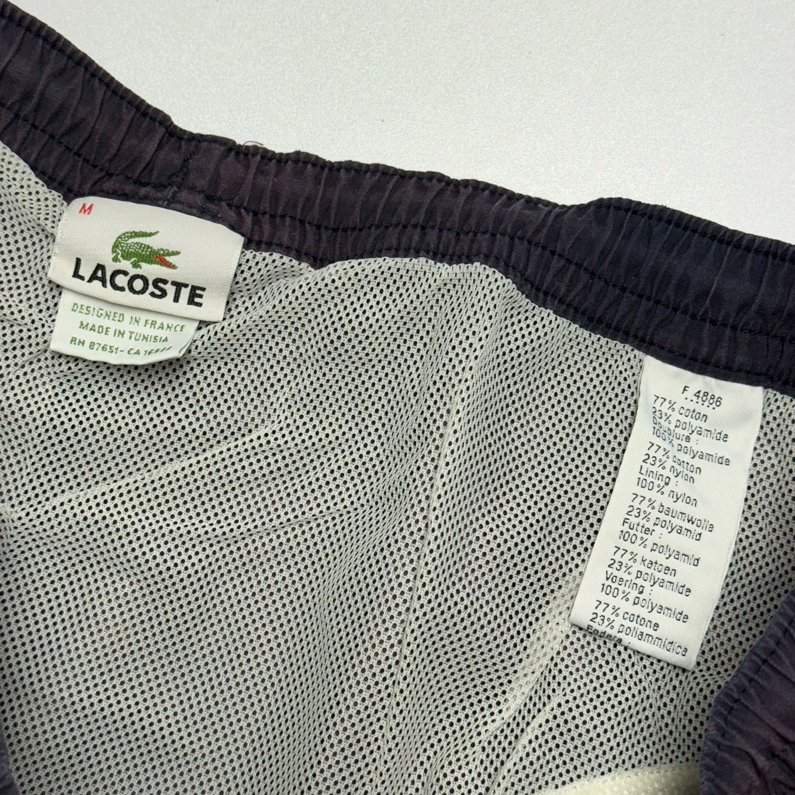 Lacoste Lacoste Swim Shorts Mens Medium Mesh Lined Trucks Size US 30 / EU 46 - 7 Thumbnail