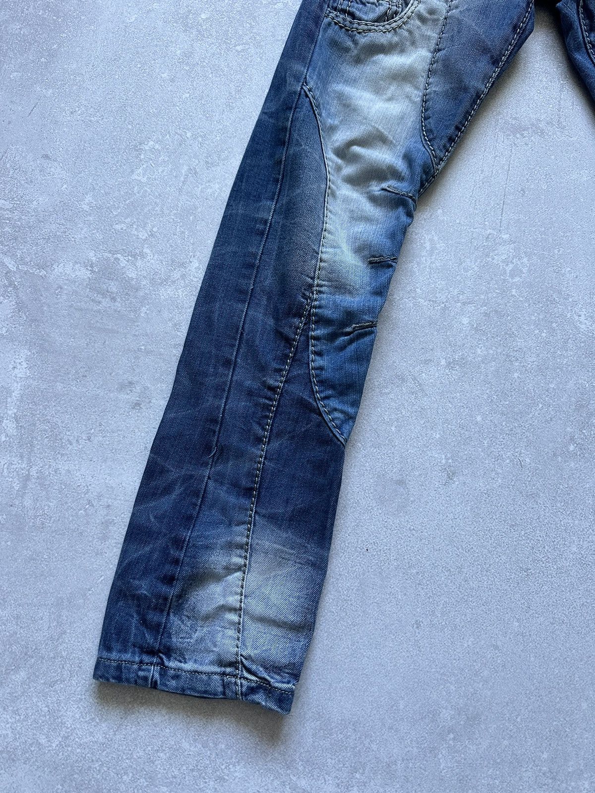 Japanese Brand × Vintage Jeans Kosmo-Lupo Y2K Japanese Style size 29 Vintage Crazy Size US 29 - 4 Thumbnail