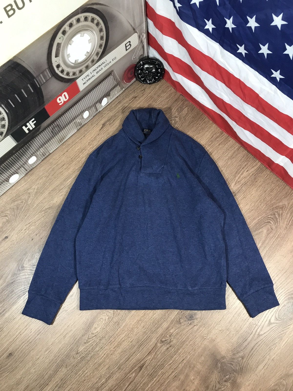 Polo Ralph Lauren × Vintage Vintage Sweater Polo Ralph Lauren Size L Size US L / EU 52-54 / 3 - 1 Thumbnail