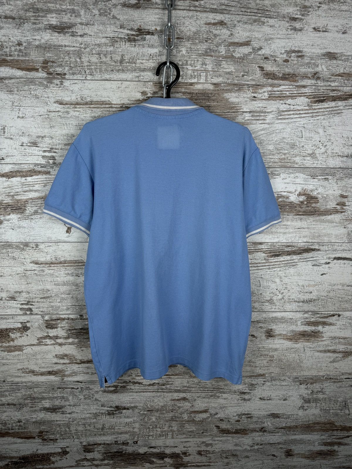Luigi Bianchi Mens Vintage Bianchi T-shirt polos tee cycle cycling Size US L / EU 52-54 / 3 - 8 Thumbnail