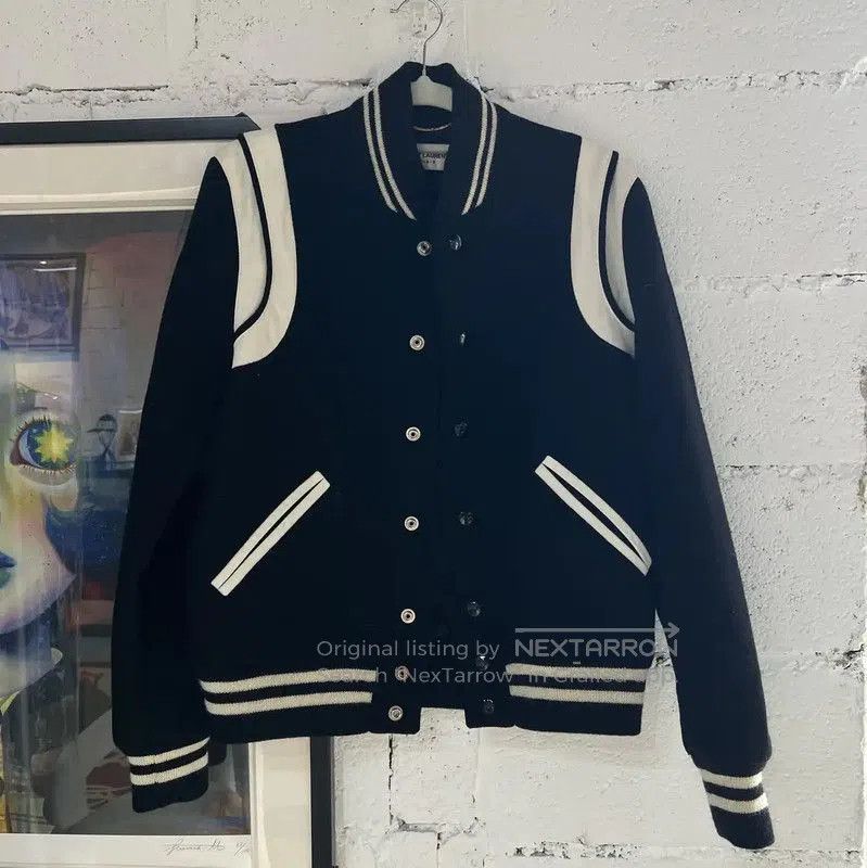 Yves Saint Laurent YSL Black Wool Women's Jacket . Size M / US 6-8 / IT 42-44 - 1 Thumbnail