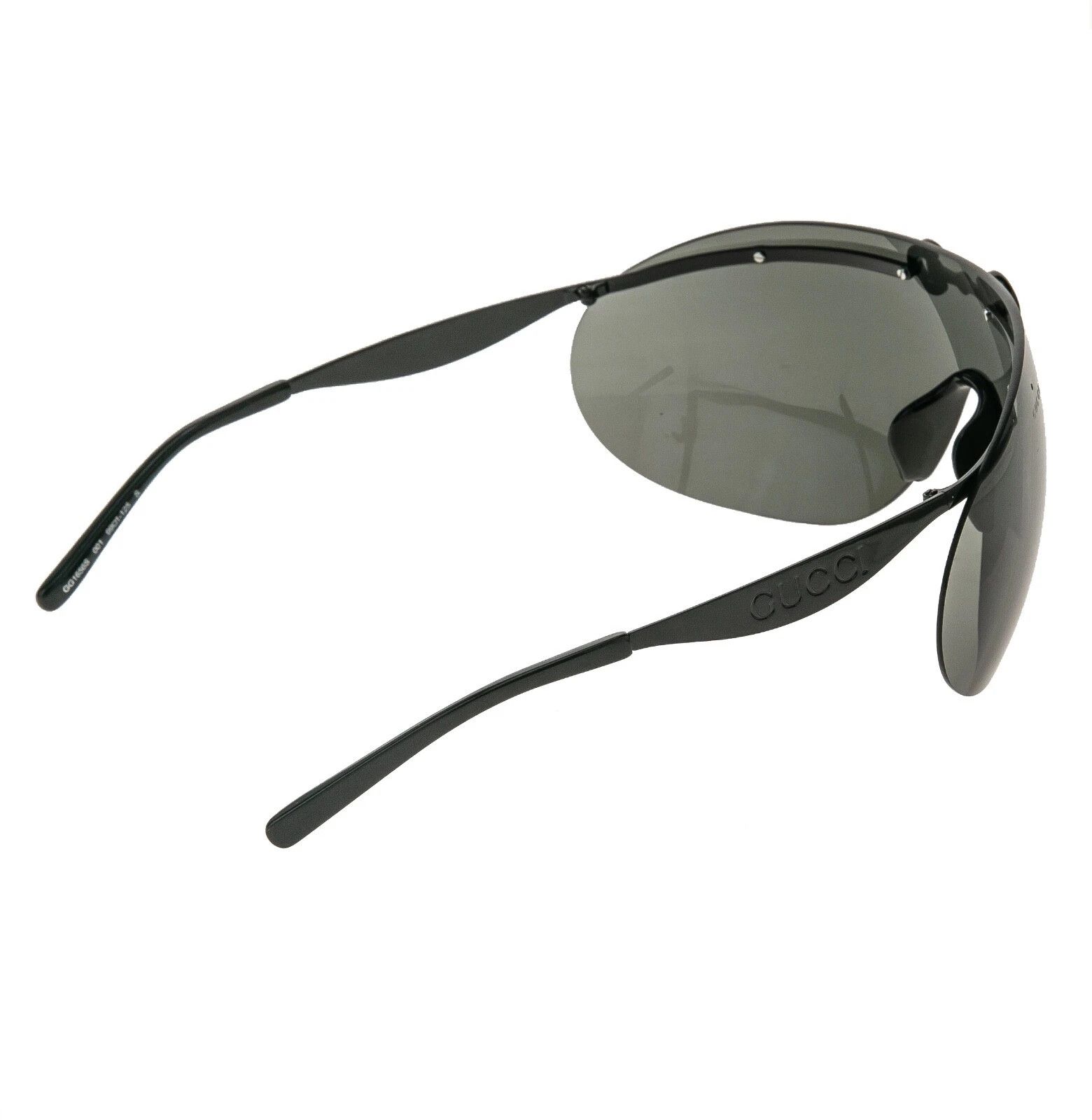 Gucci GUCCI HORSEBIT 1656 Black Metal Mask Gg1656S Sunglasses 001 Size ONE SIZE - 6 Thumbnail