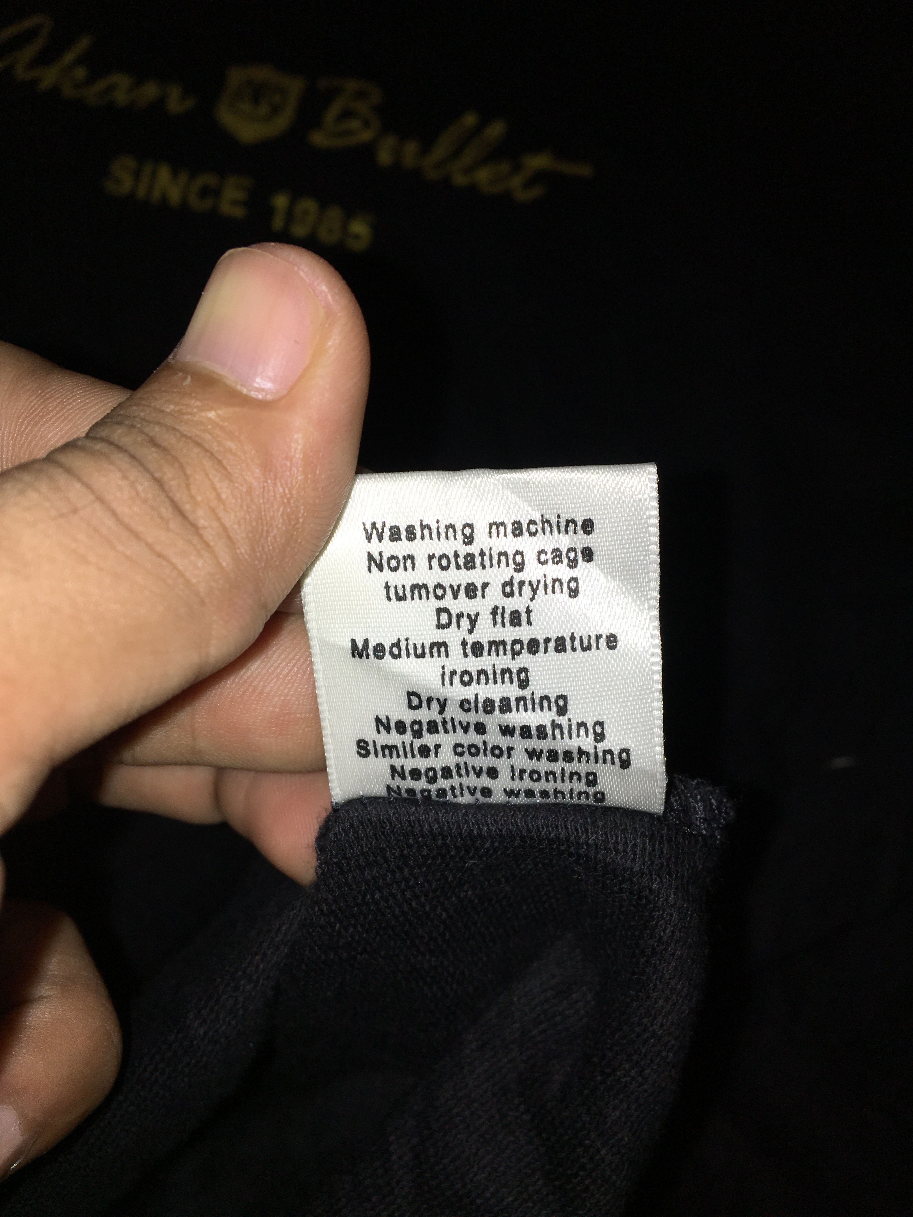 Japanese Brand ANBULLET ZIPPER TSHIRT Size US L / EU 52-54 / 3 - 10 Thumbnail