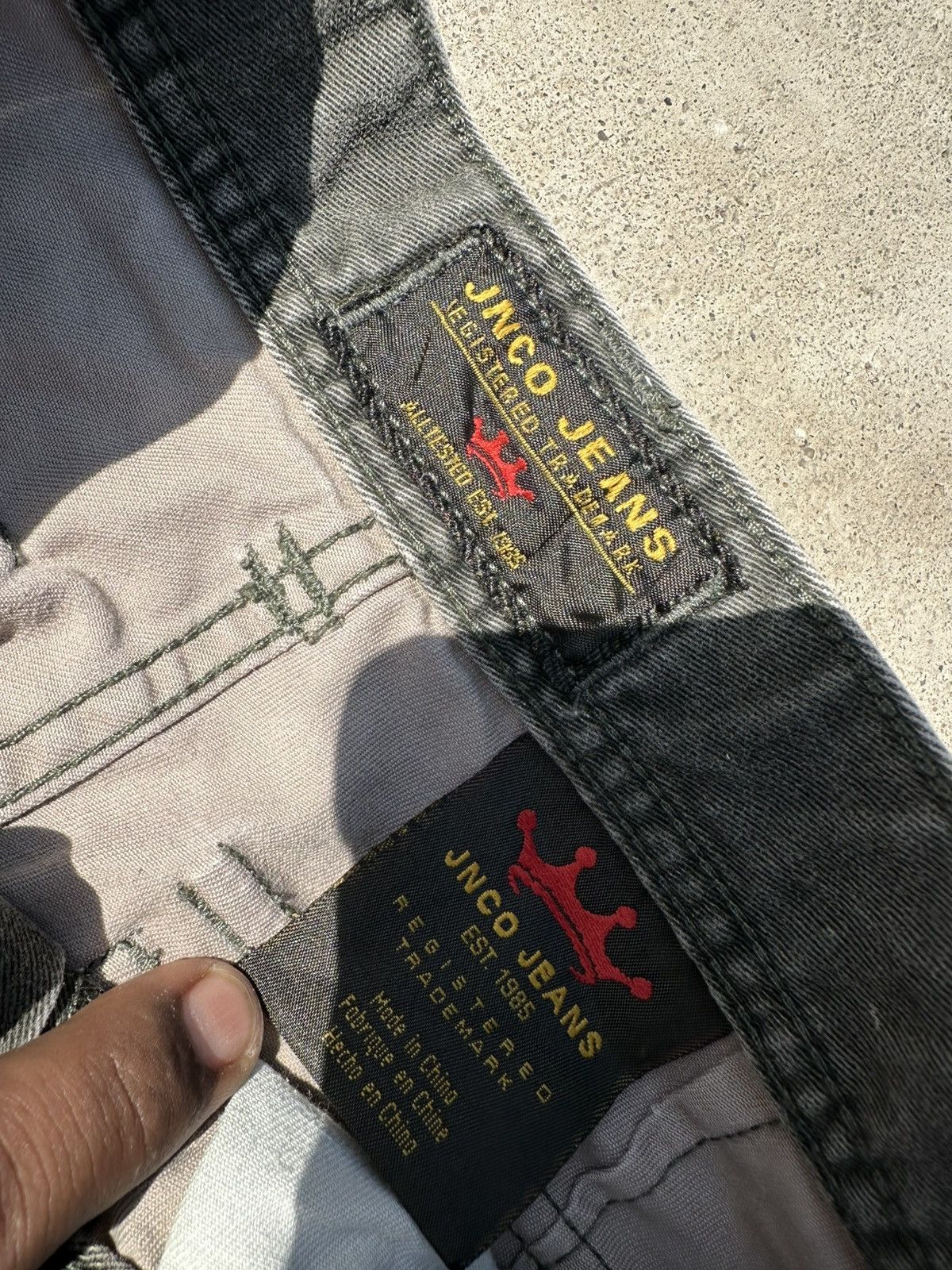 JNCO × Vintage Vintage JNCO Jeans Cargo Shorts - Kids Size 28 Size US 28 / EU 44 - 7 Thumbnail