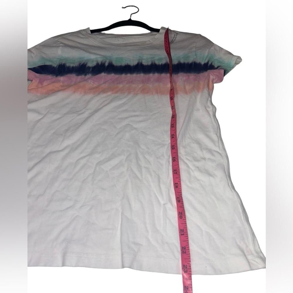 Designer Athleta l Organic Daily Tie Dye Stripe Tee Small Size S / US 4 / IT 40 - 4 Thumbnail
