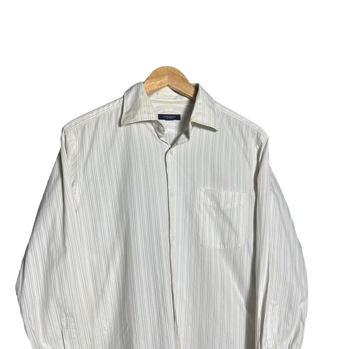 Burberry × Vintage Vintage Burberry Button Up Shirt Size US L / EU 52-54 / 3 - 2 Thumbnail