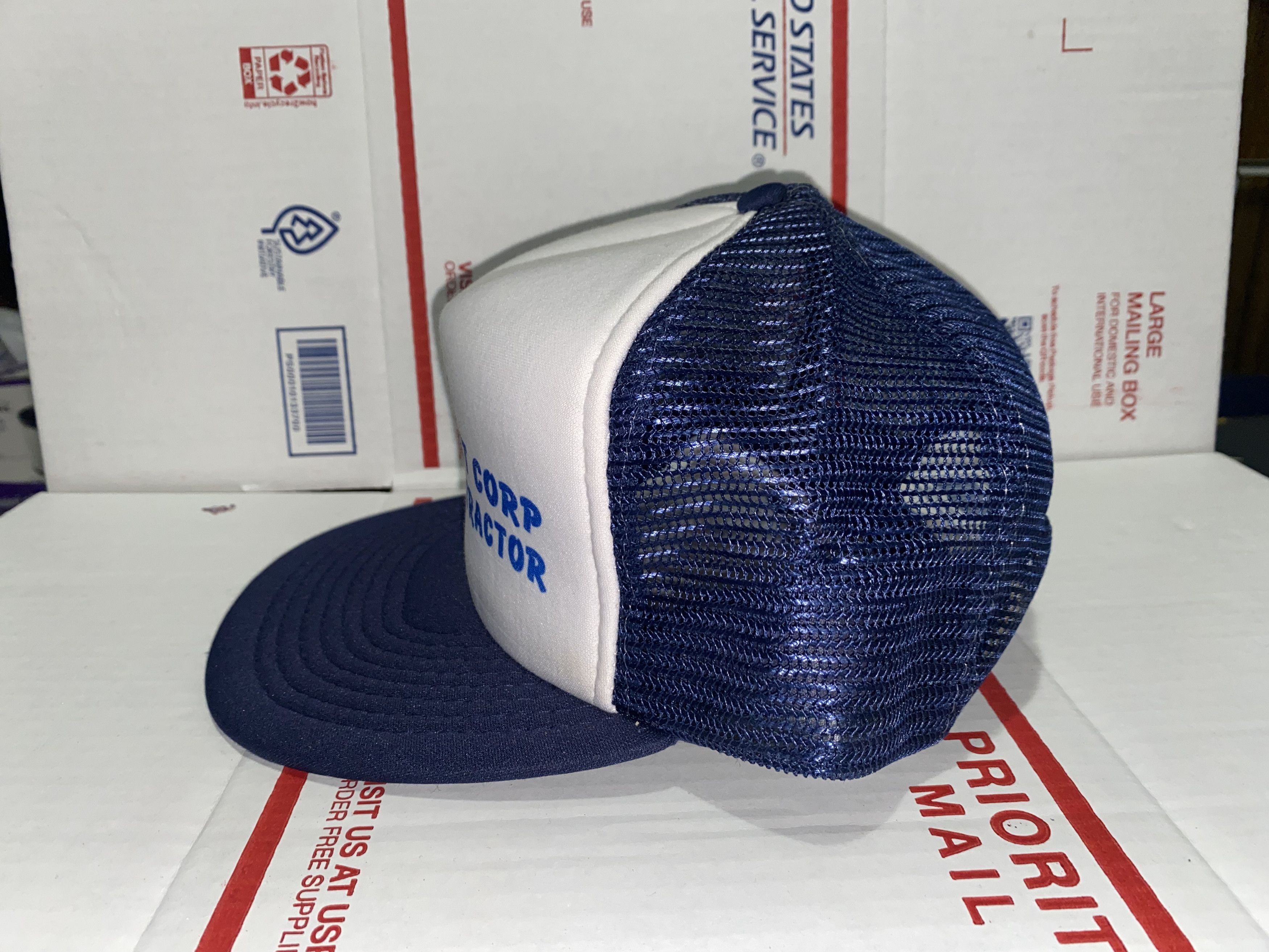 Otto park Development corp general Contractor vtg Trucker Hat Cap Size ONE SIZE - 2 Thumbnail