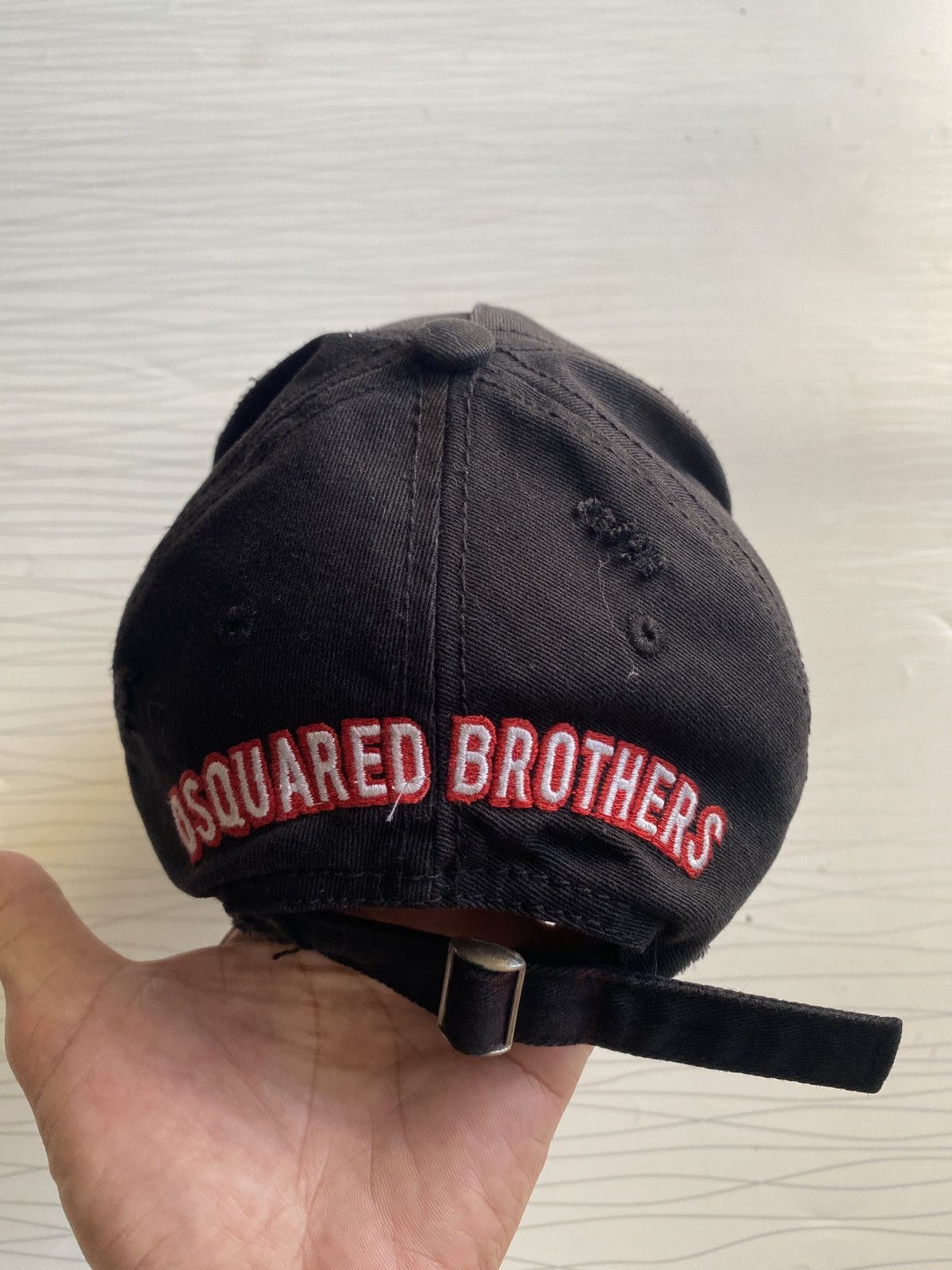 Dsquared2 Dsquared2 Distressed Fadded Cap Size ONE SIZE - 4 Thumbnail