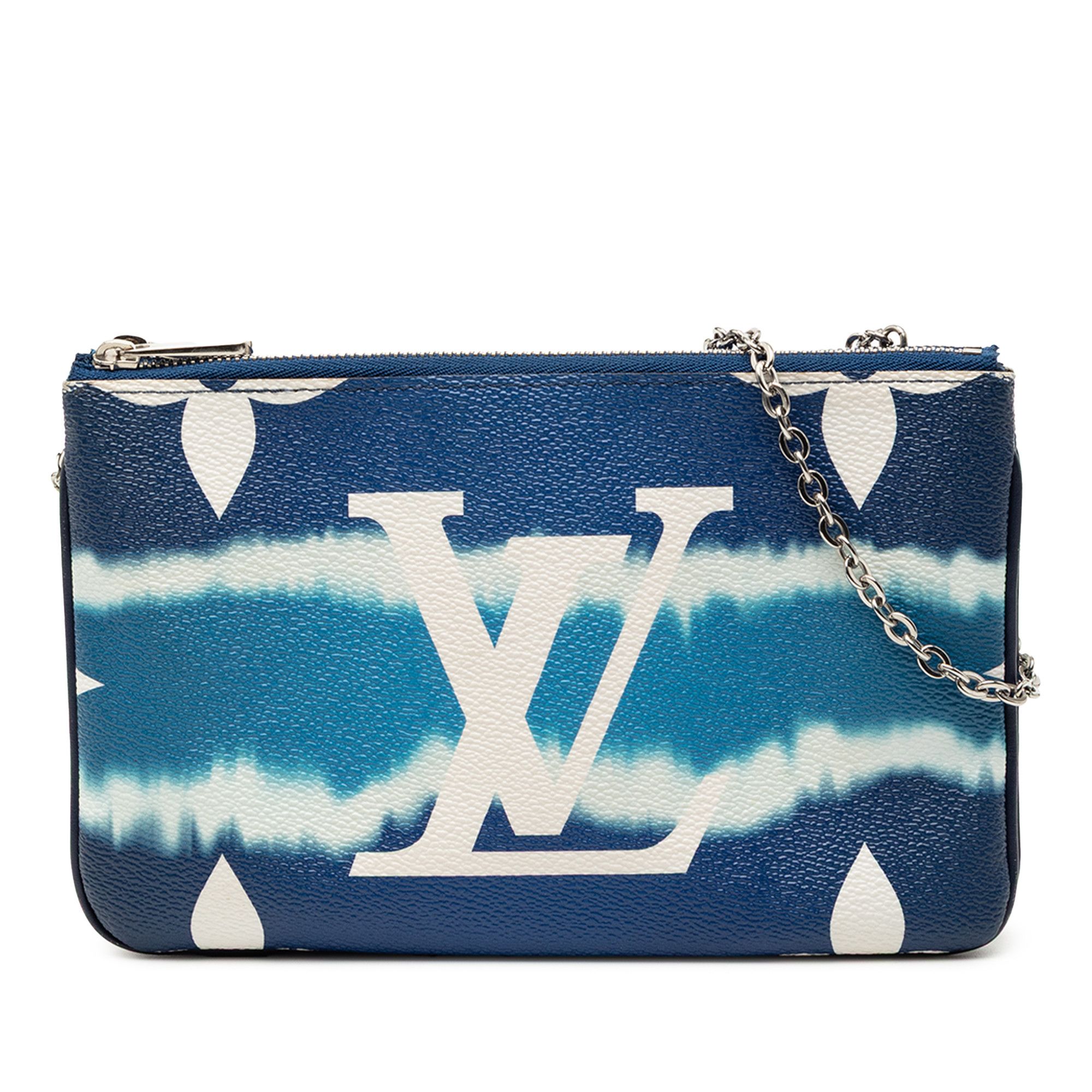 Louis Vuitton Louis Vuitton Monogram Escale Double Zip Pochette Size ONE SIZE - 1 Thumbnail