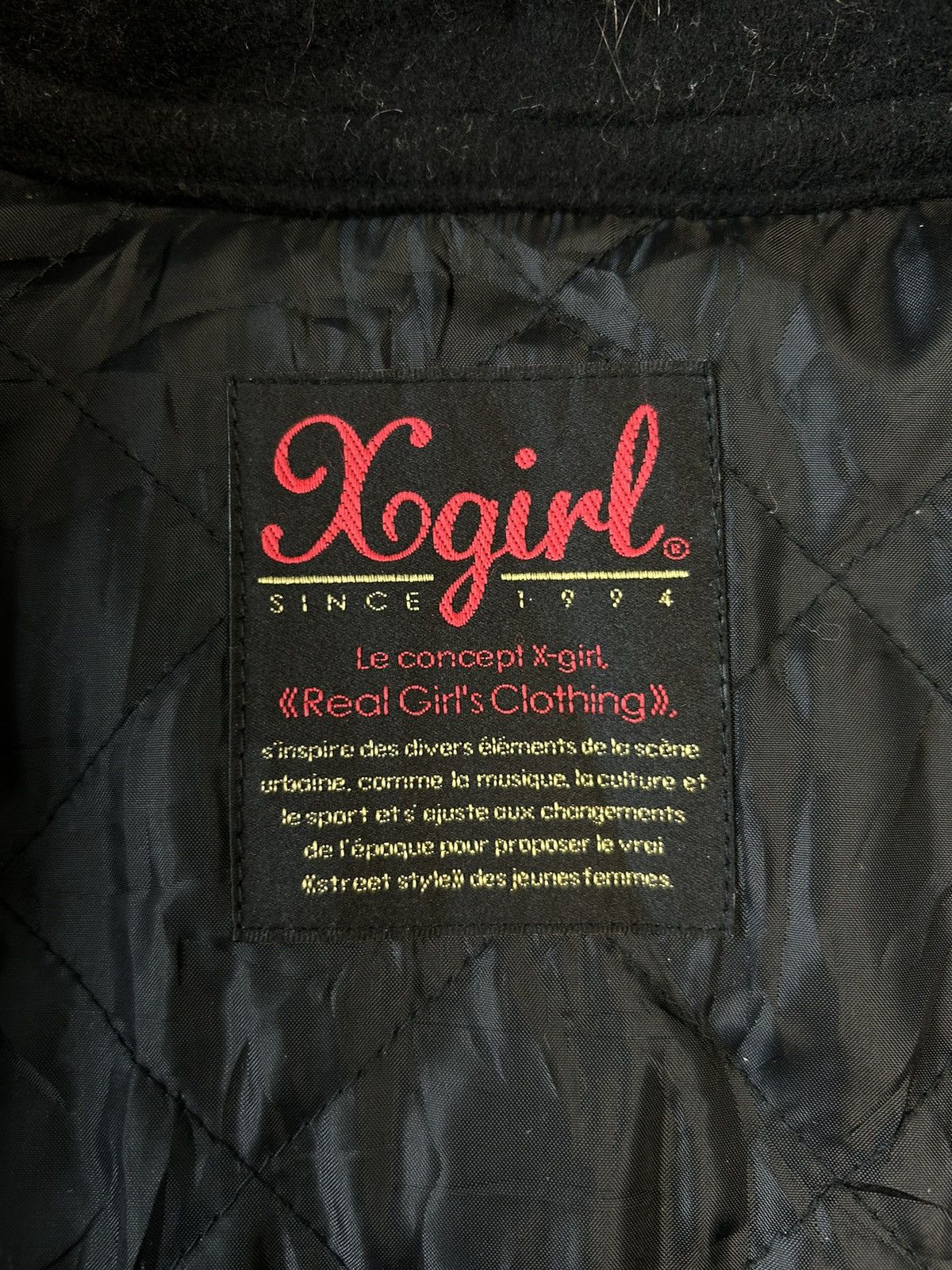 Japanese Brand XGIRL FAUX FUR HOODIE WOOL JACKET Size XS / US 0-2 / IT 36-38 - 5 Thumbnail
