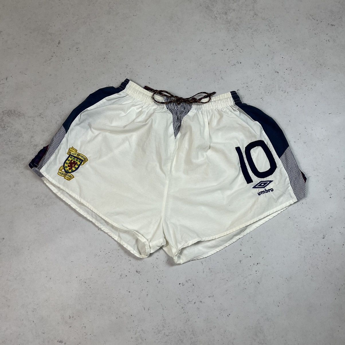Short De Foot Scotland Umbro Vintage 1994-1996 – Taille 6 Enfant | Rare Rétro