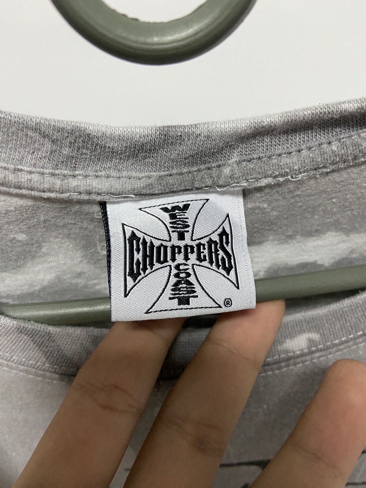 Vintage × West Coast Choppers West Coast Choppers Big Logo T Shirt Vintage made in Spain Size US XXL / EU 58 / 5 - 5 Thumbnail