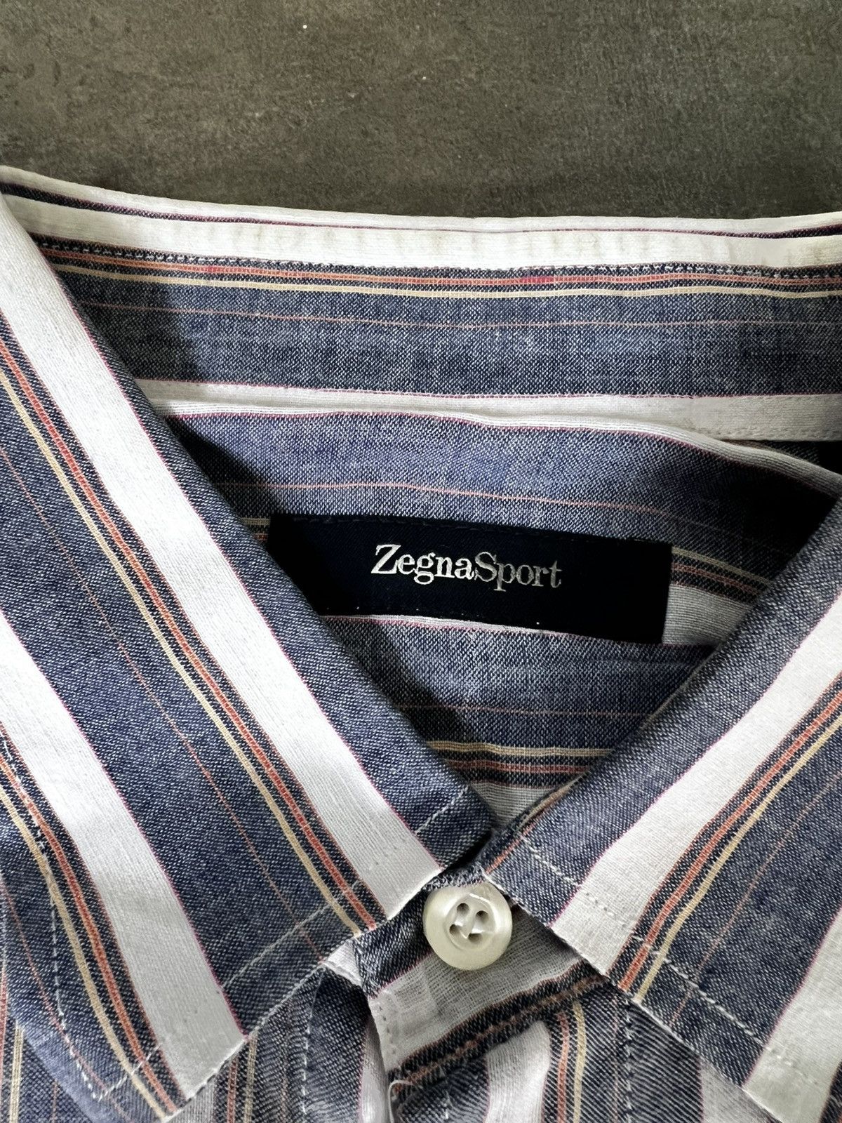 Ermenegildo Zegna Zegna Sport Linen Shirts Button Ups Size US S / EU 44-46 / 1 - 5 Thumbnail