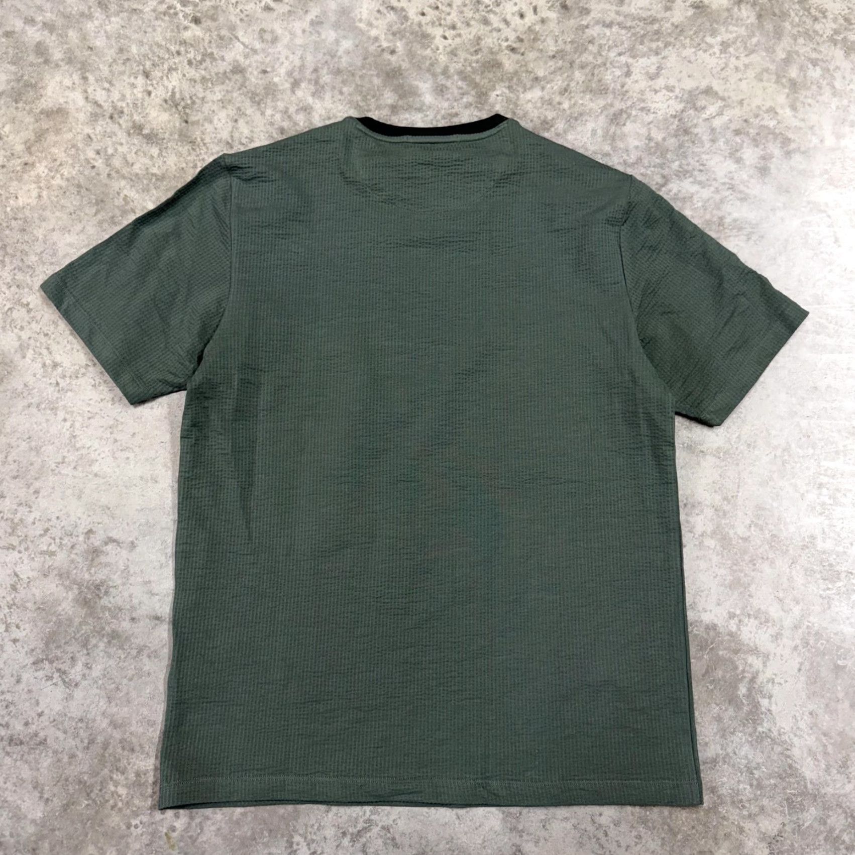 Scotch & Soda Scotch & Soda Shirt Mens Medium Green Thermal Waffle Knit Crewneck Tee Casual Size US M / EU 48-50 / 2 - 4 Thumbnail